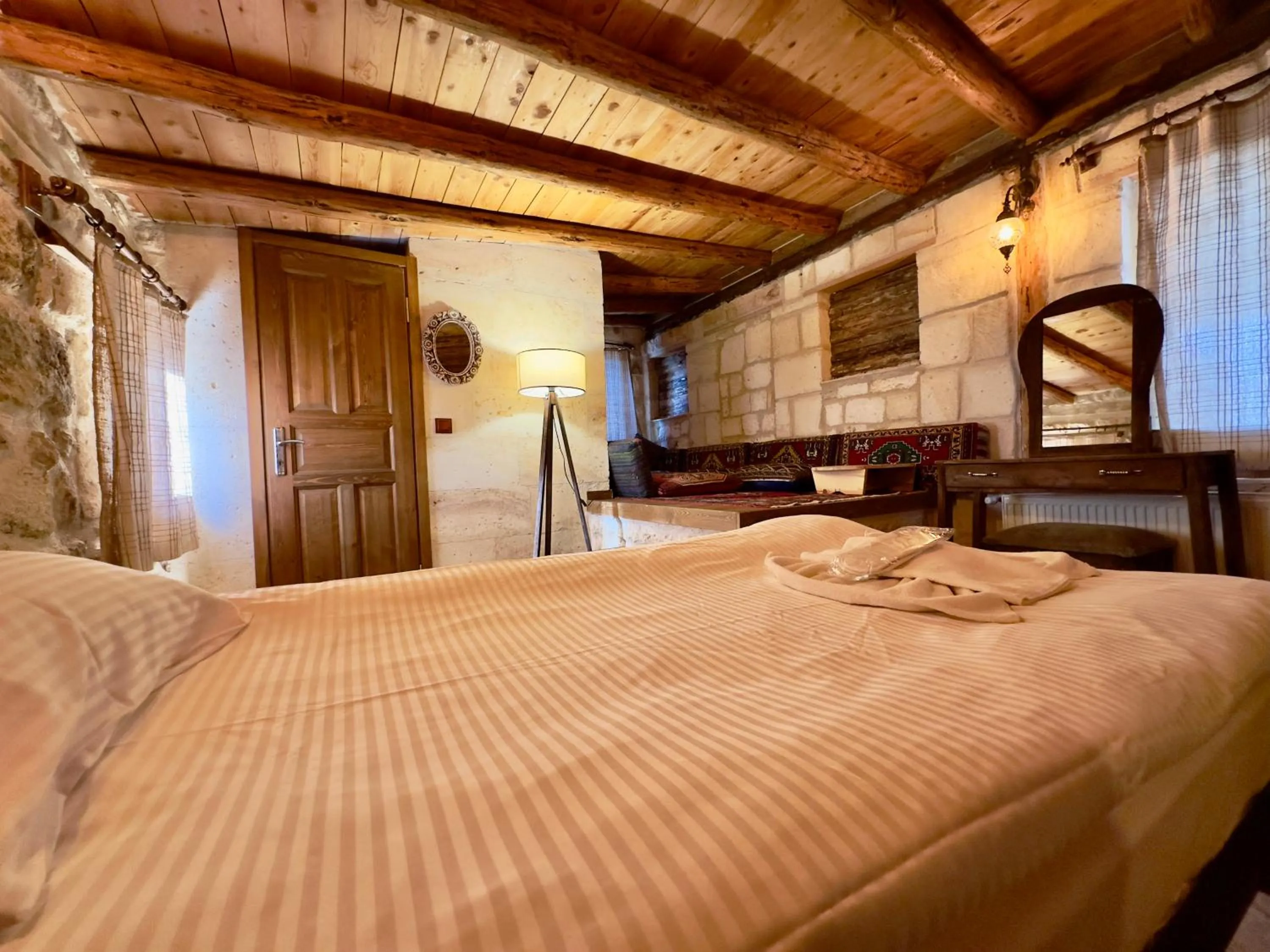Living room, Bed in Cappadocia Balloon Boutique