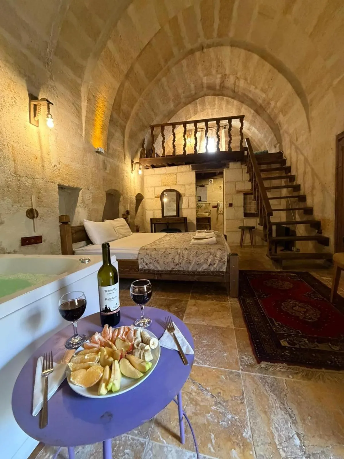 Bed in Cappadocia Balloon House