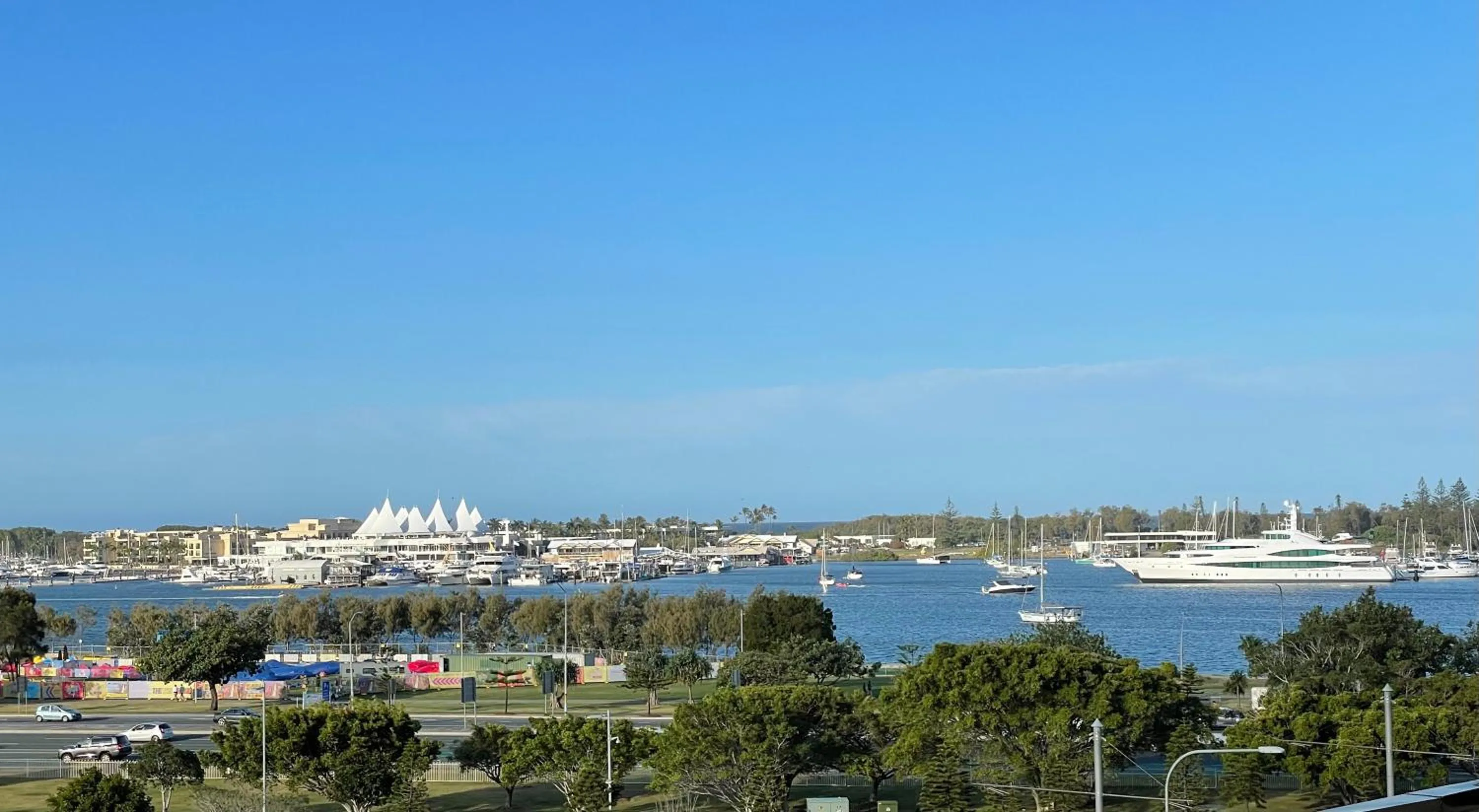 Marina ocean view at Shores Southport