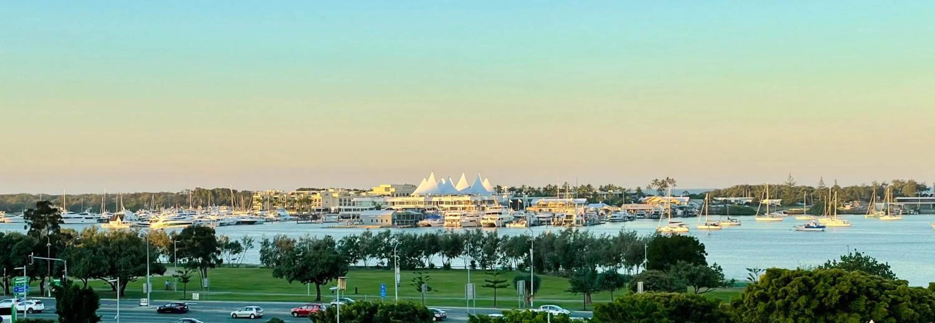 Marina ocean view at Shores Southport