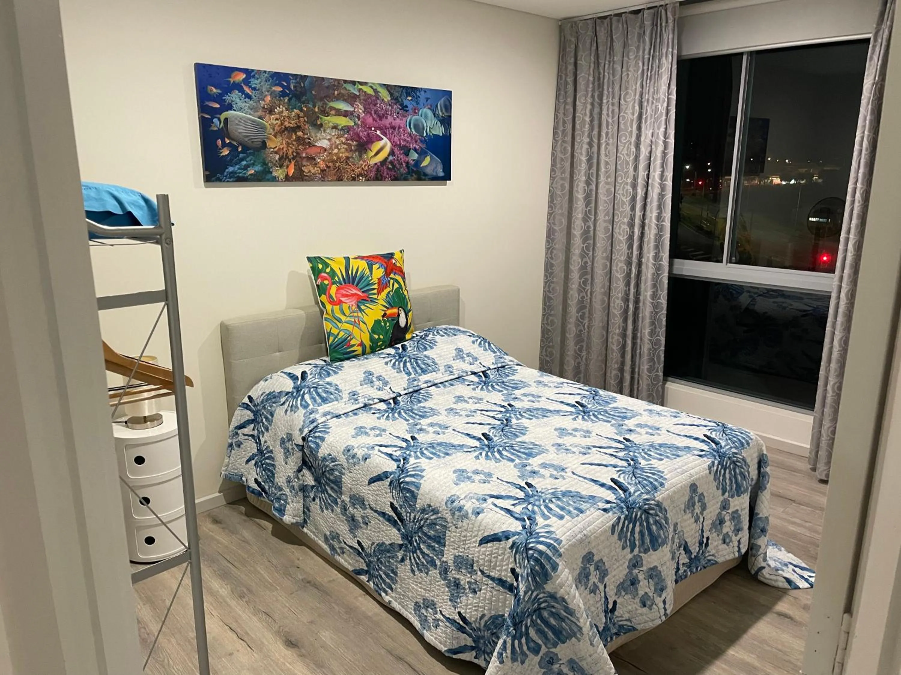 Bed in Marina ocean view at Shores Southport