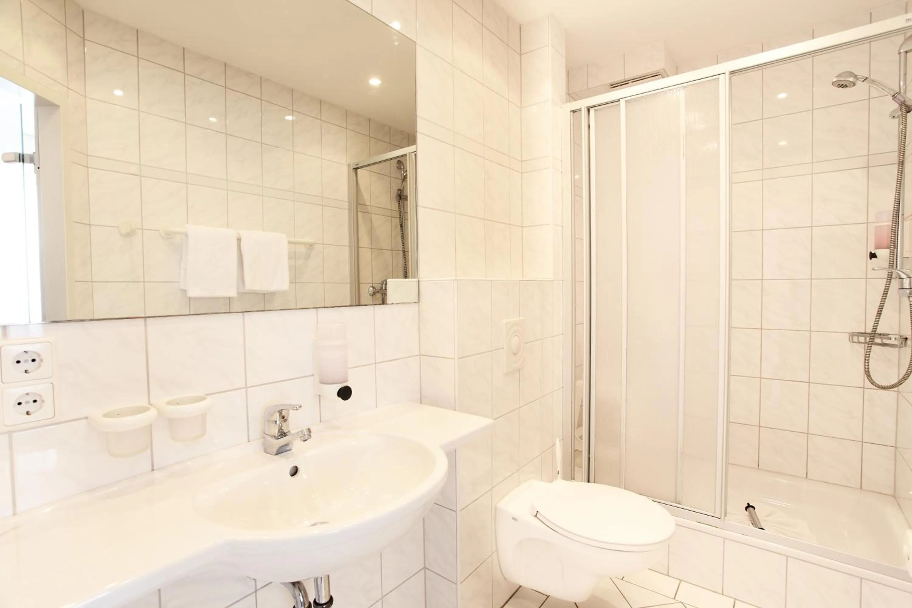 Bathroom in Hotel Wulff