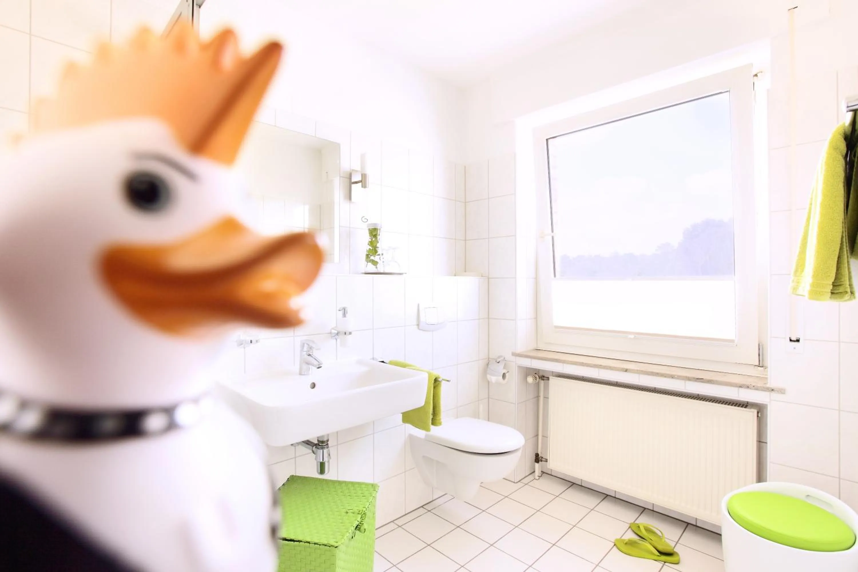 Bathroom in Hotel Wulff