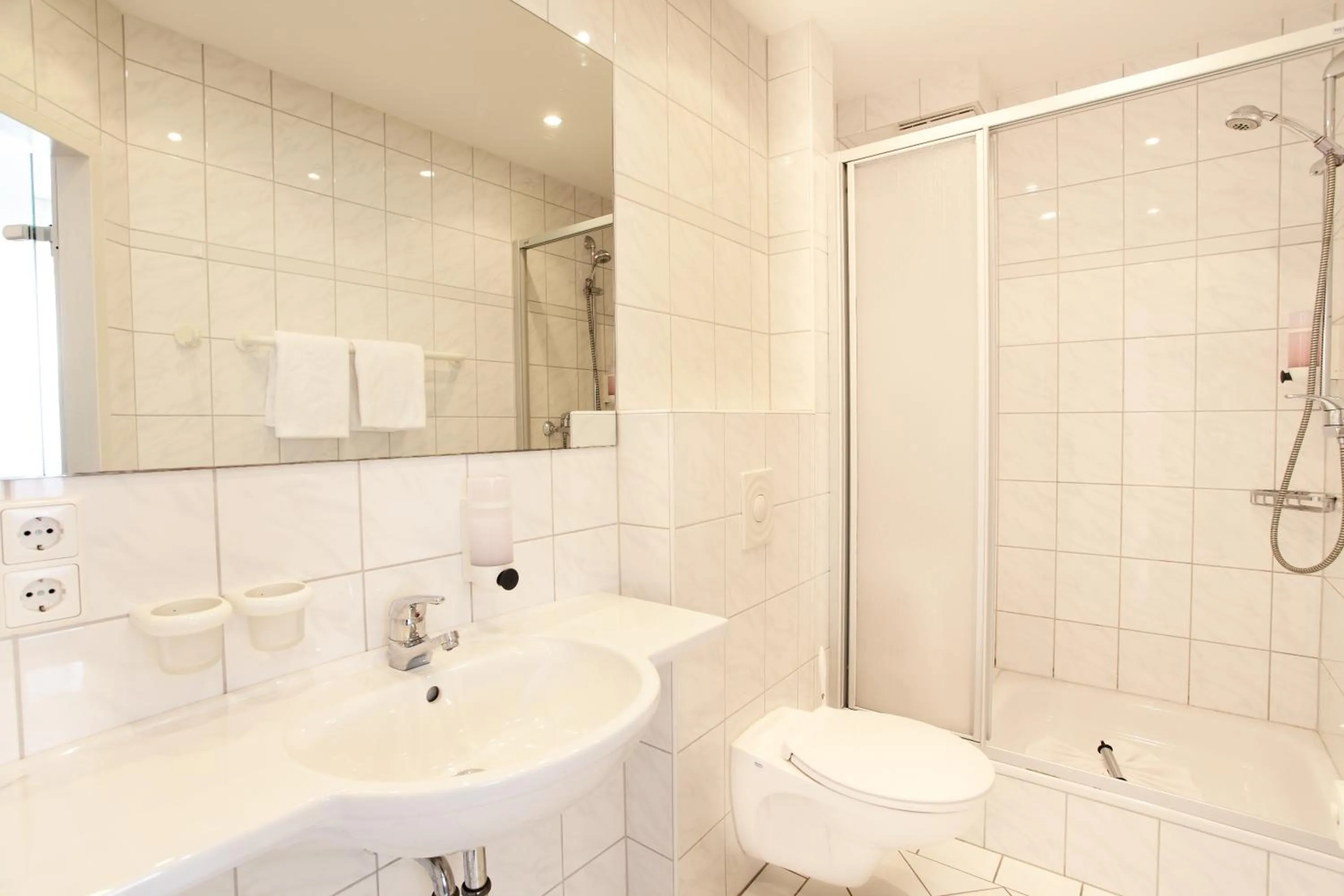 Bathroom in Hotel Wulff