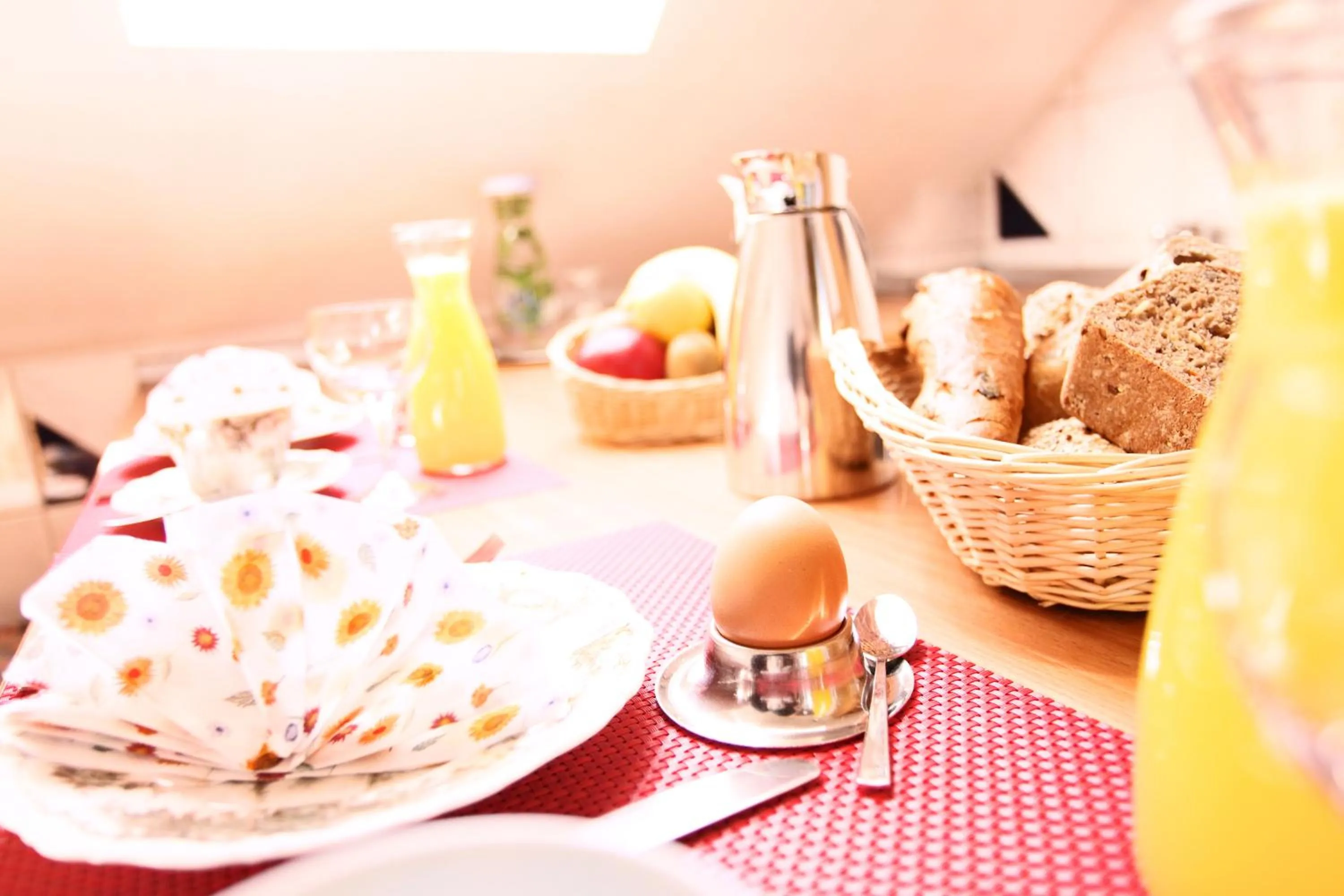 Buffet breakfast in Hotel Wulff