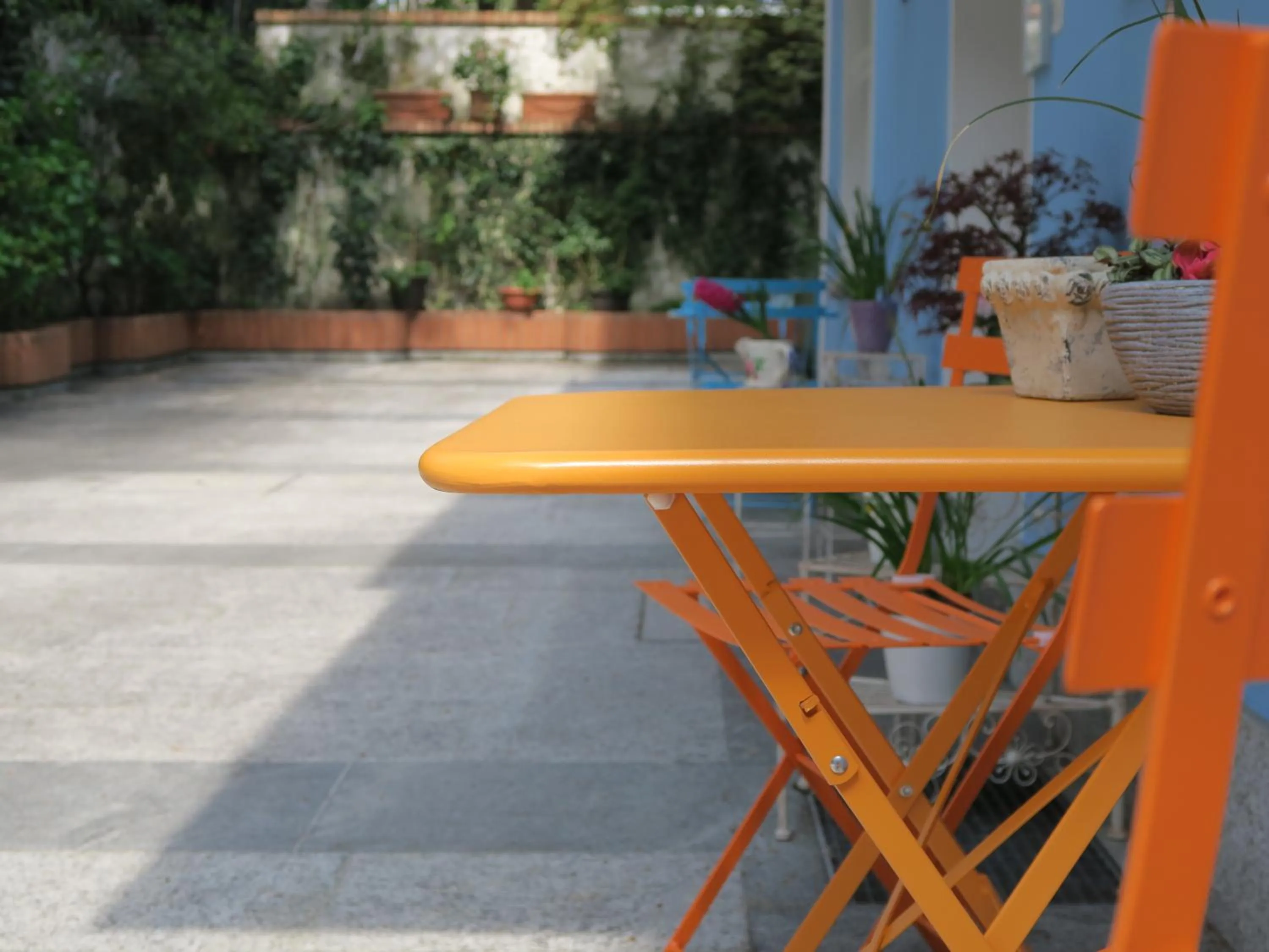 Patio in Piccolo Hotel