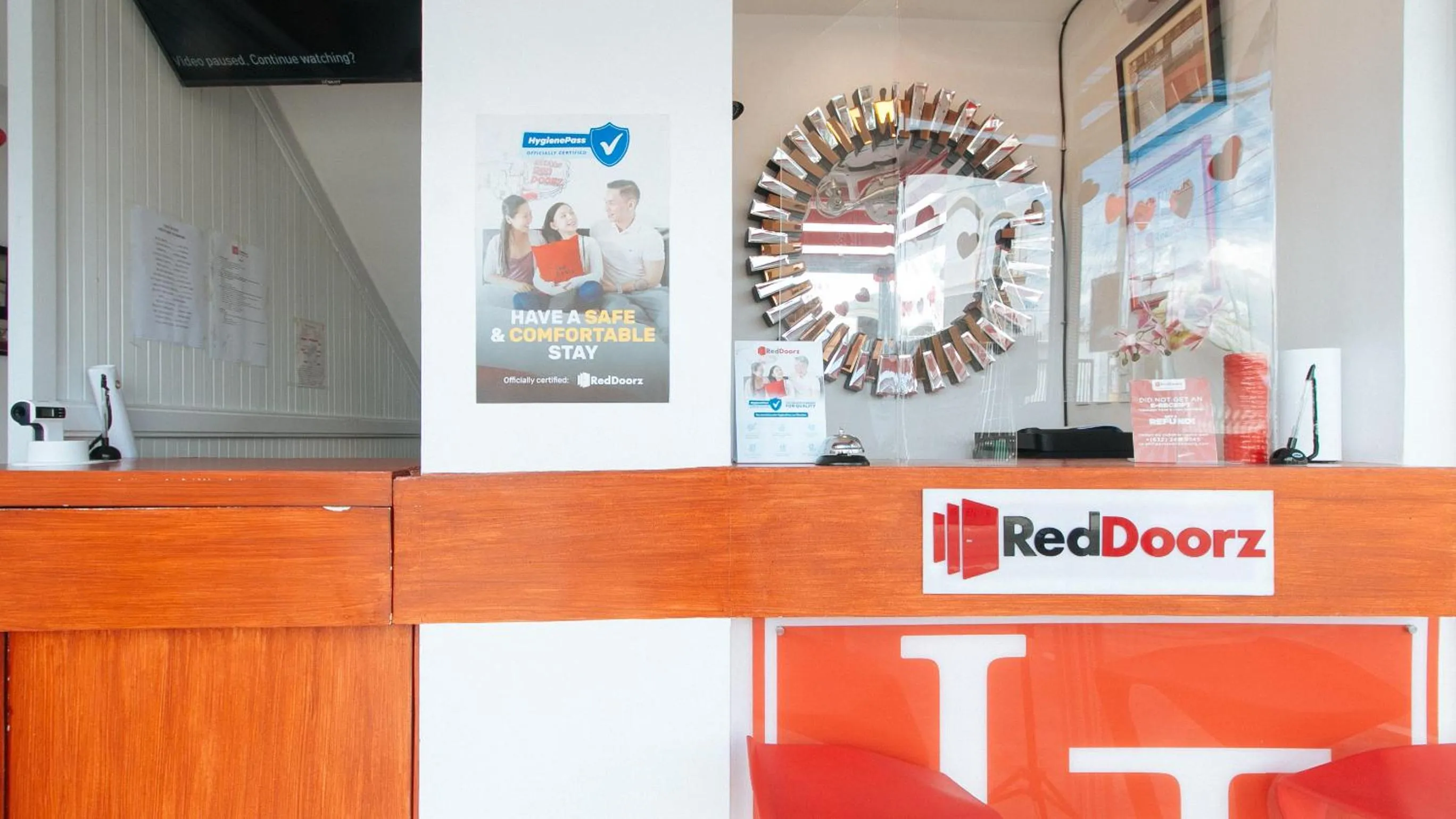 Lobby or reception in RedDoorz near Mercado del Lago