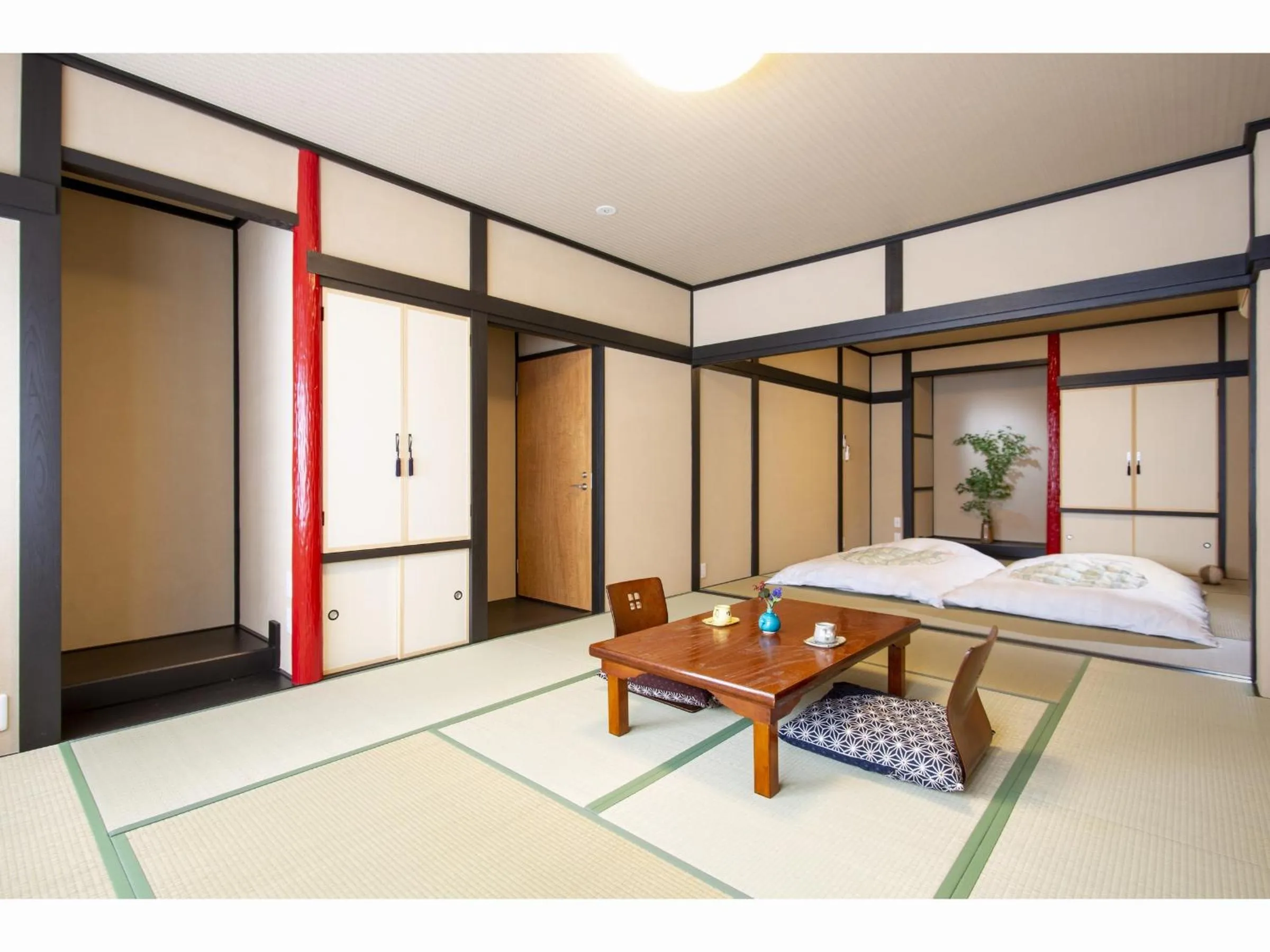 Bed in The RYOKAN O