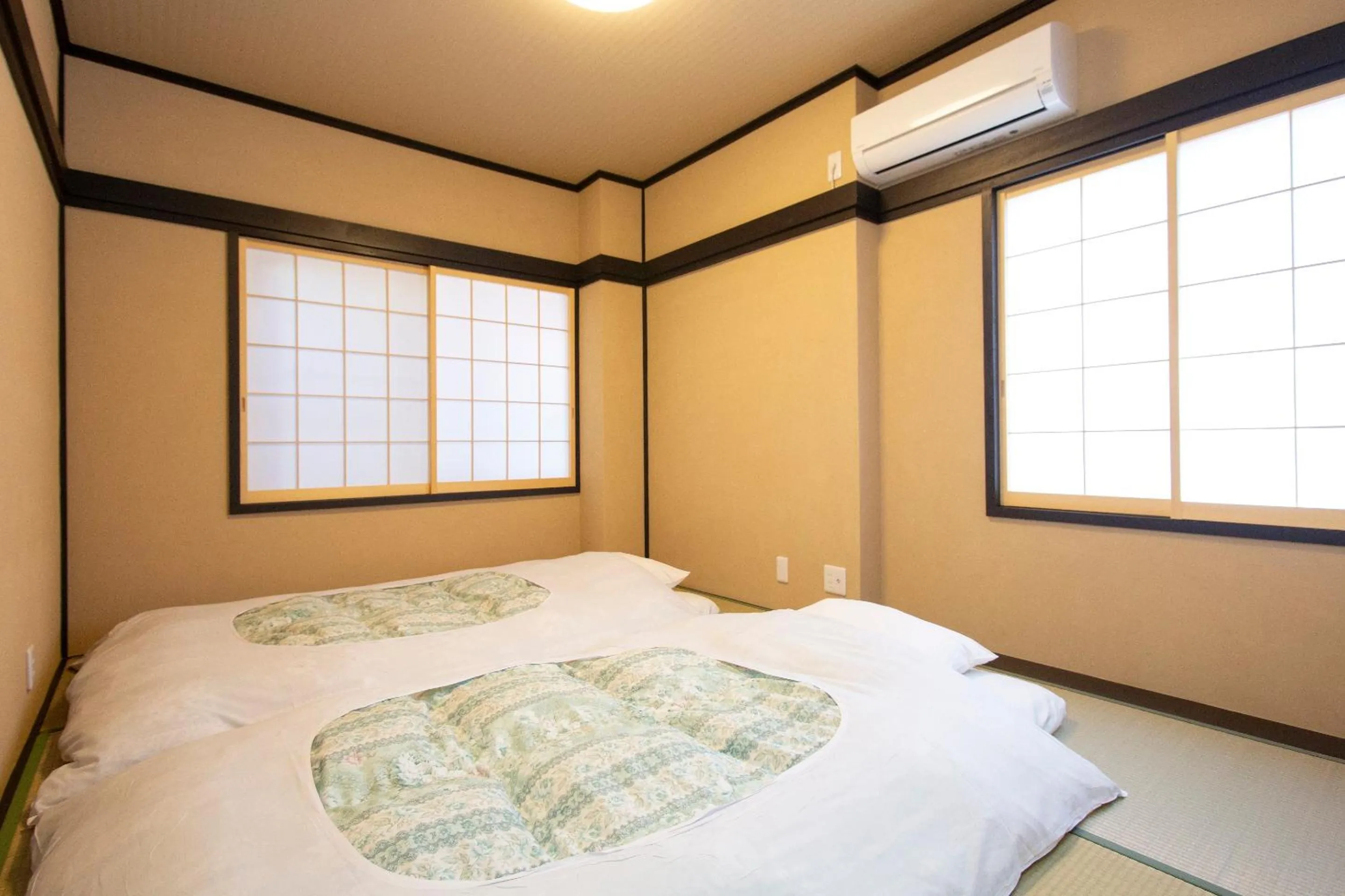 Bed in The RYOKAN O