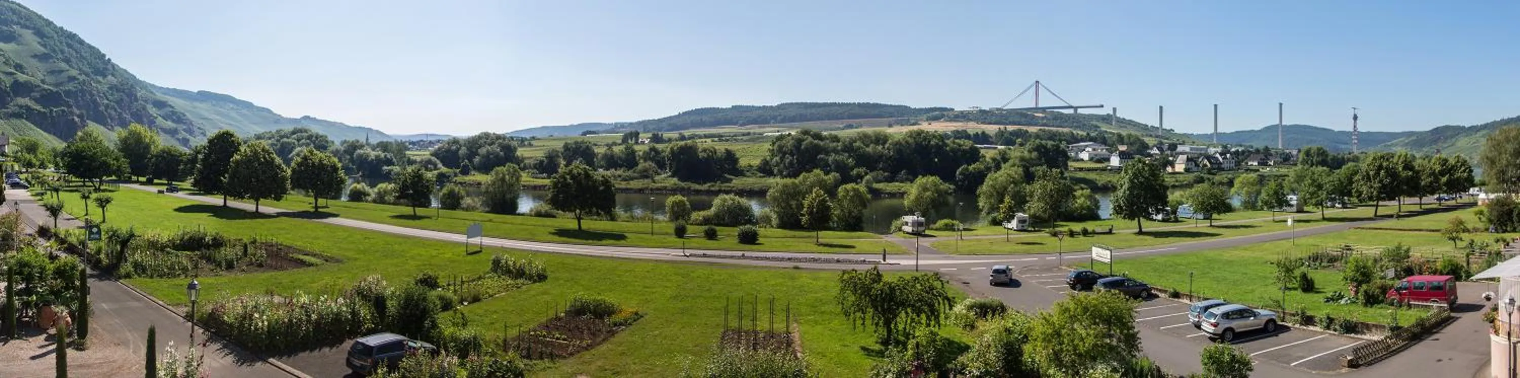 Garden view in Hotel Zehnthof