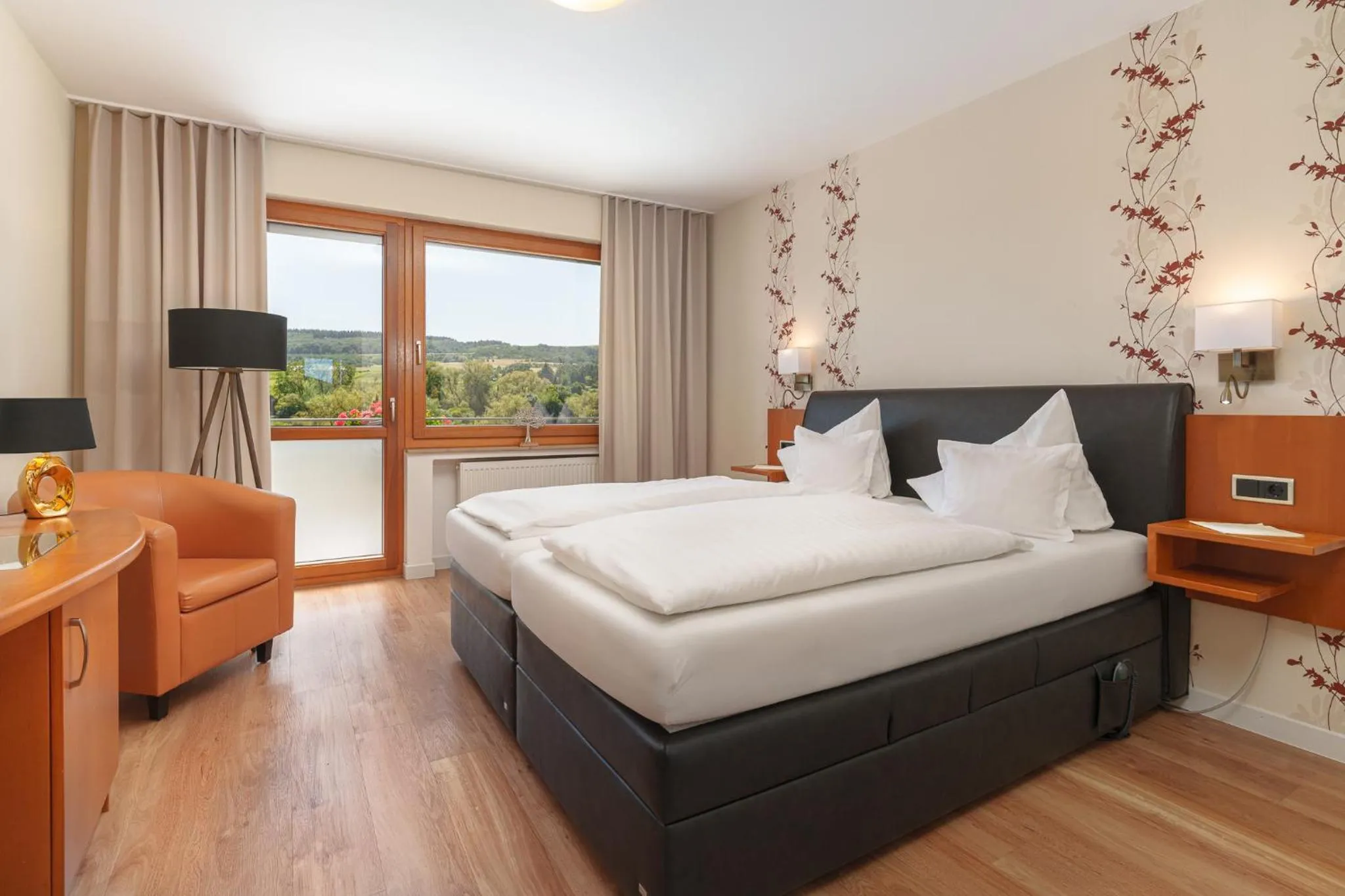 Bed in Hotel Zehnthof