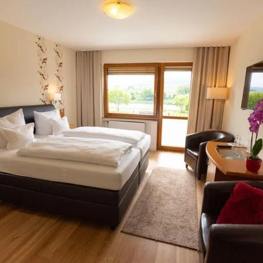 Bed in Hotel Zehnthof
