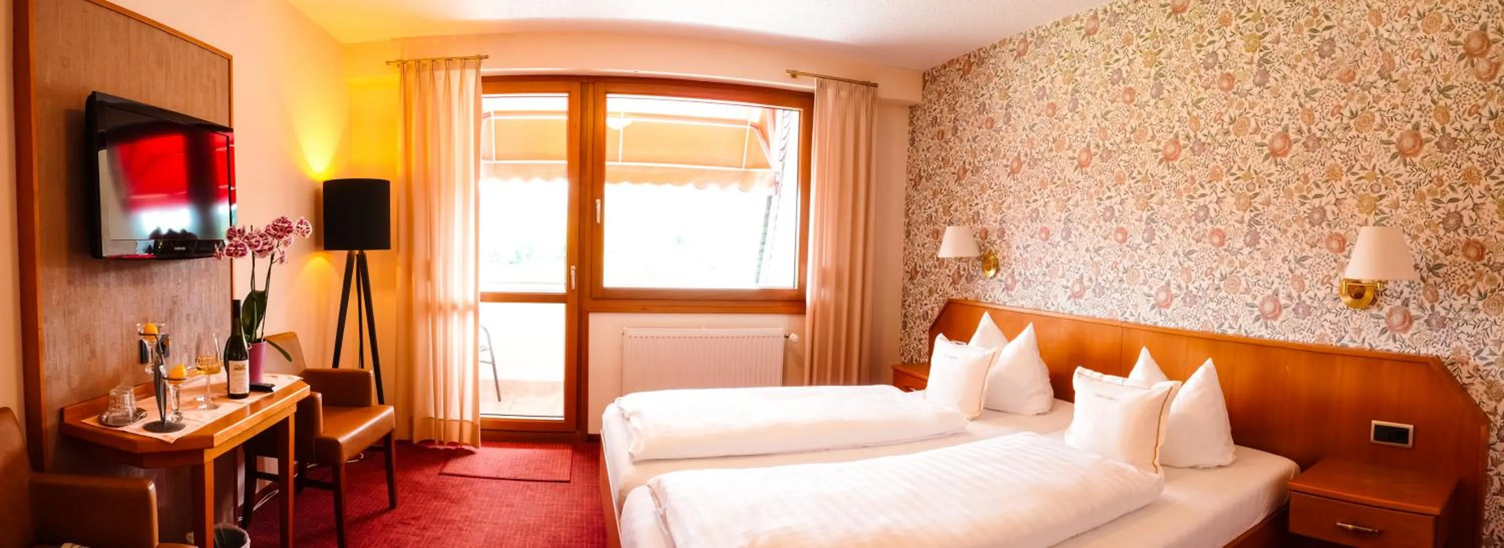 Bed in Hotel Zehnthof