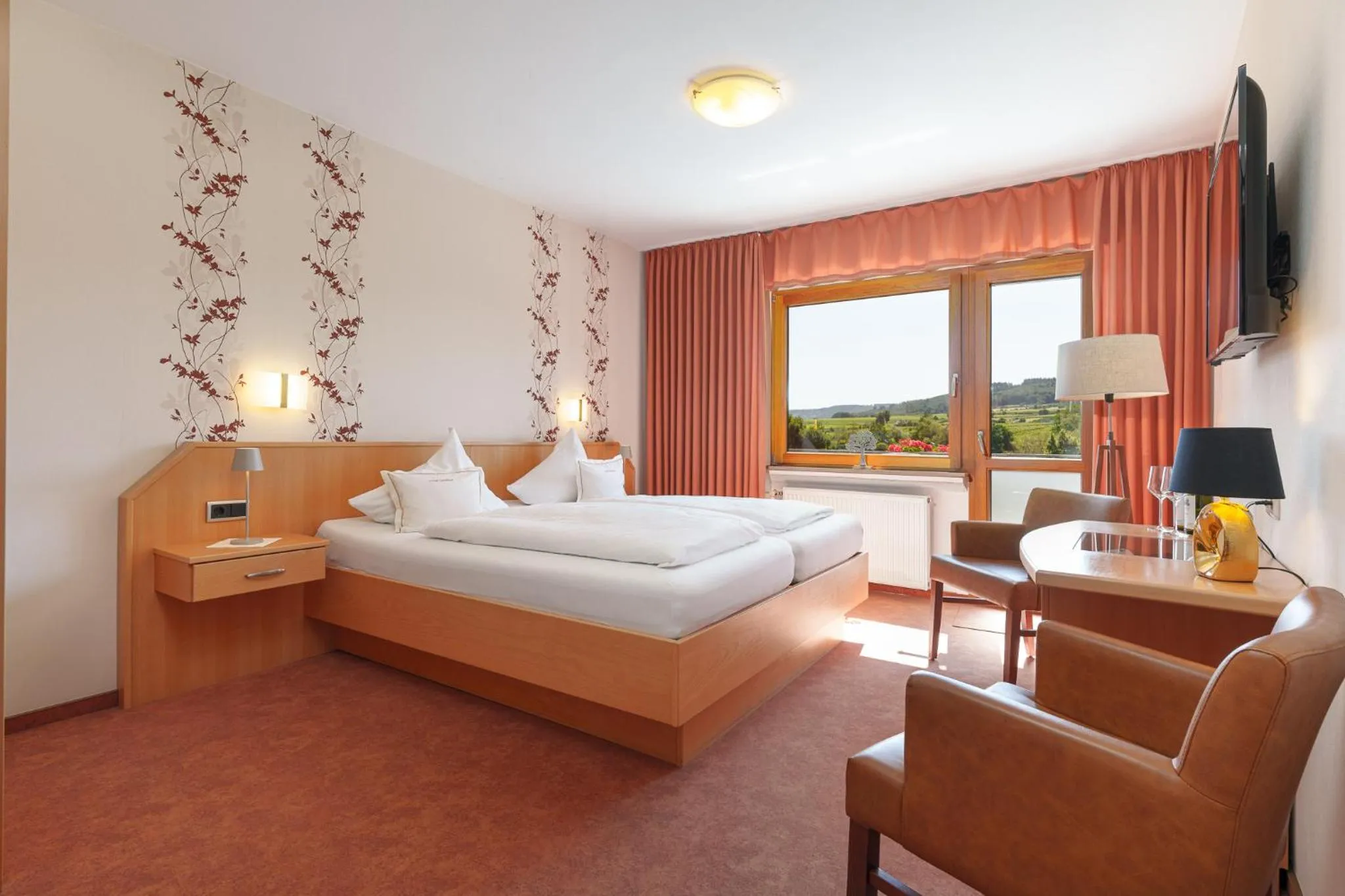 Bed in Hotel Zehnthof