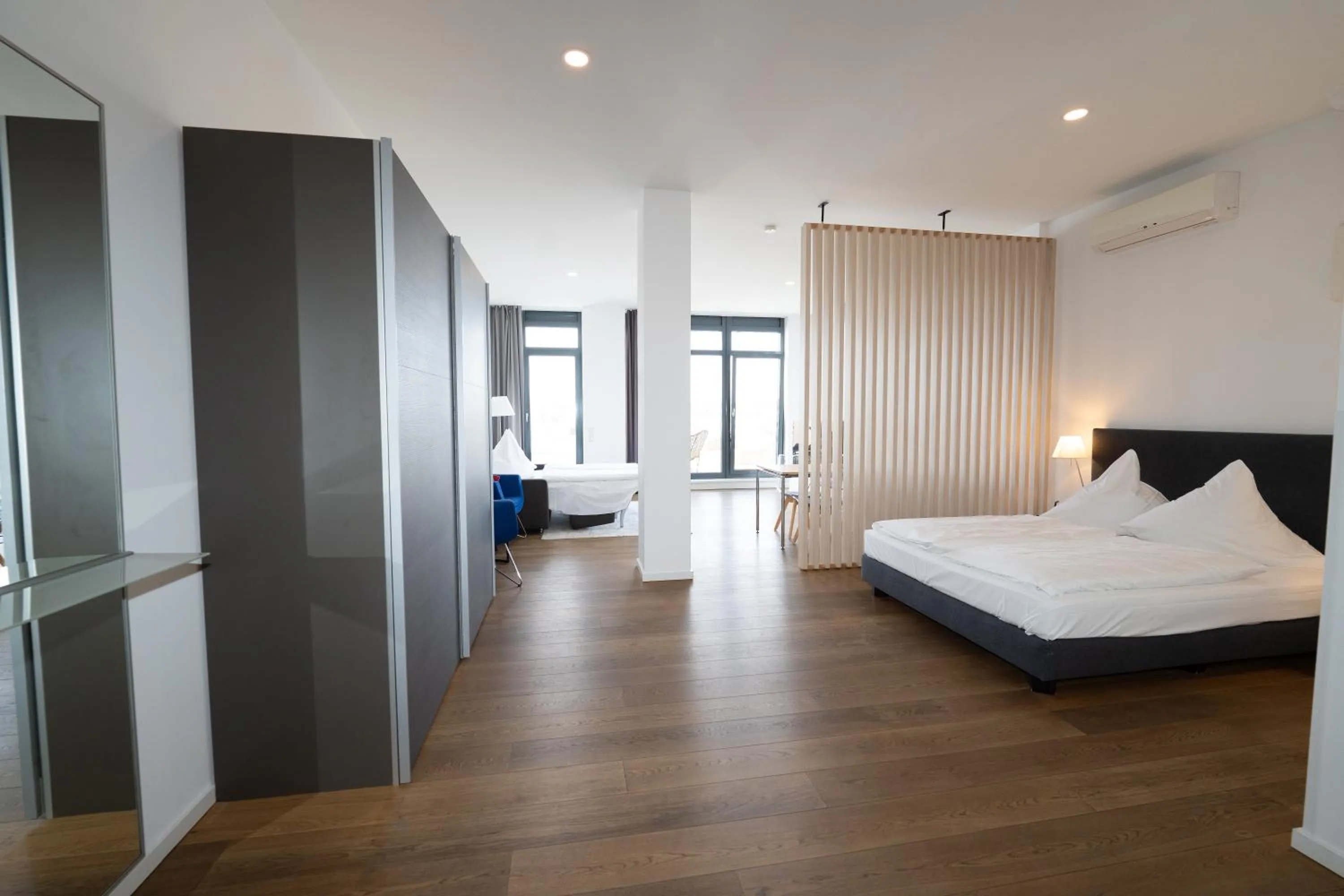 View (from property/room), Bed in Das Loft Apartments