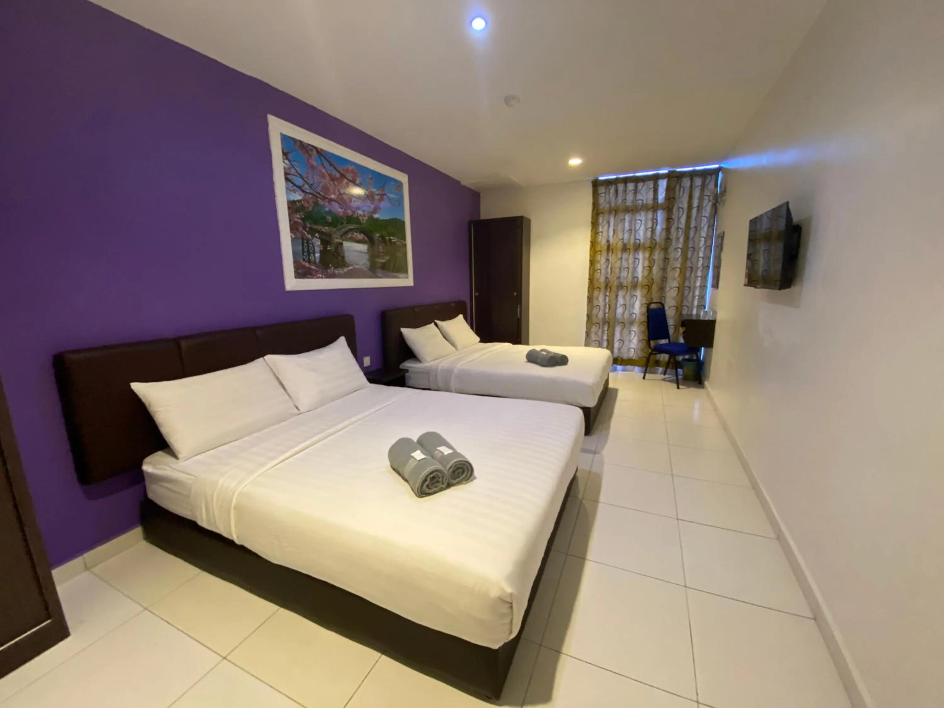 Bed in Hotel EC Double Star KLIA 1-KLIA 2