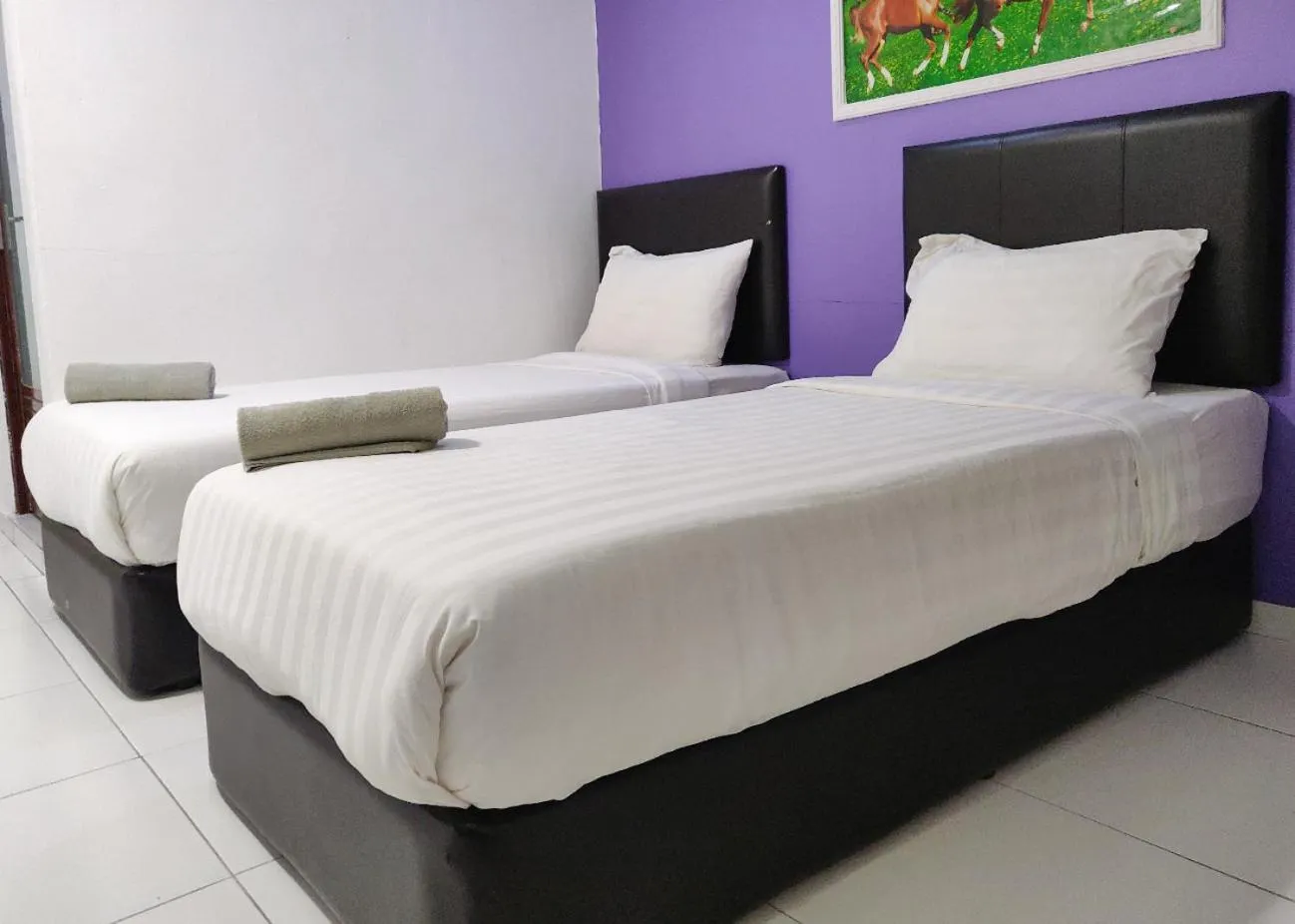Bed in Hotel EC Double Star KLIA 1-KLIA 2
