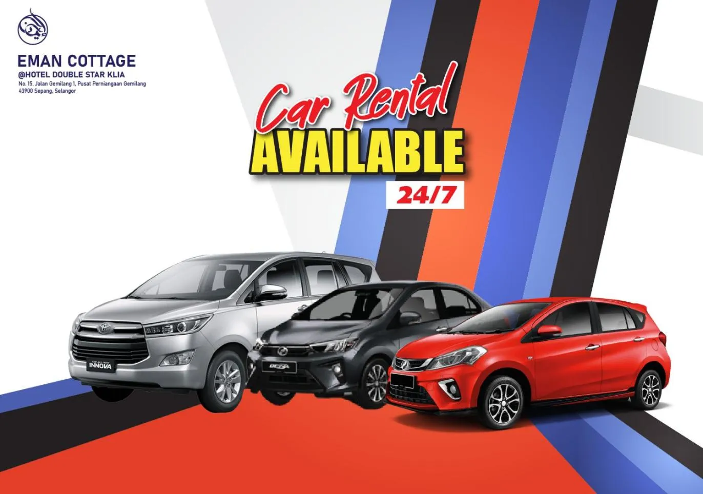 shuttle in Hotel EC Double Star KLIA 1-KLIA 2