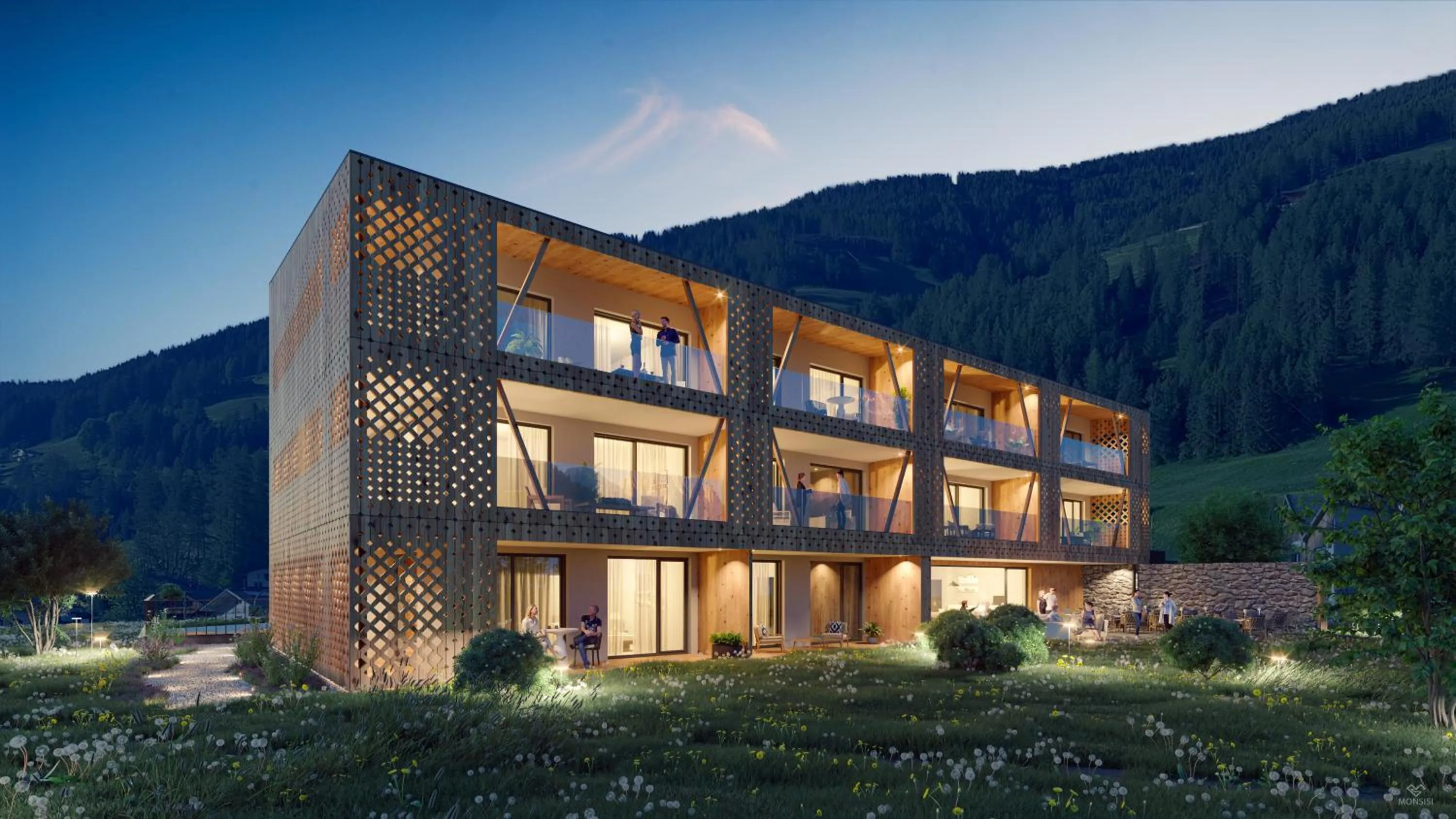 Facade/entrance in Aparthotel Gamz