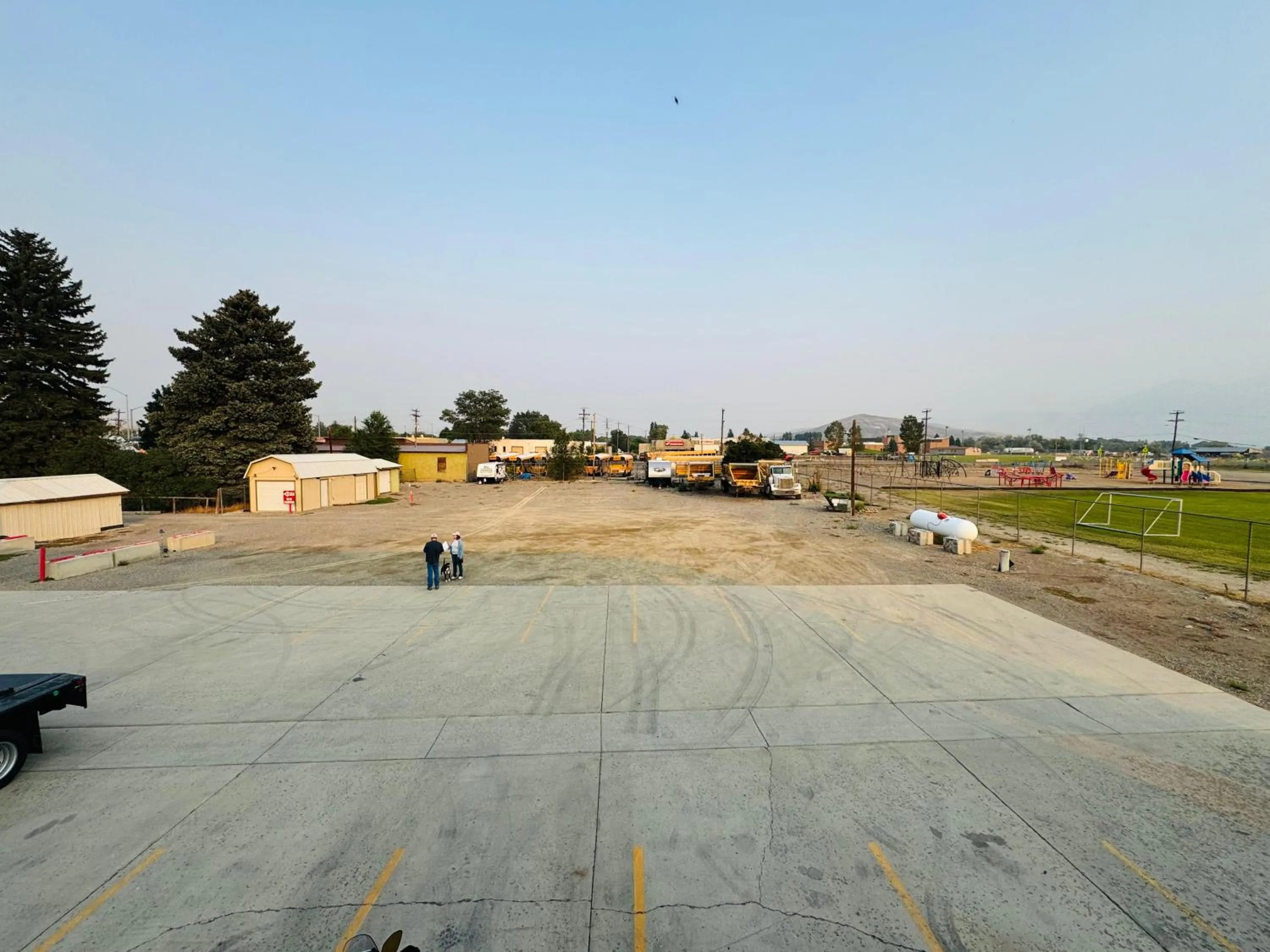 Property building in Americas Best Value Inn