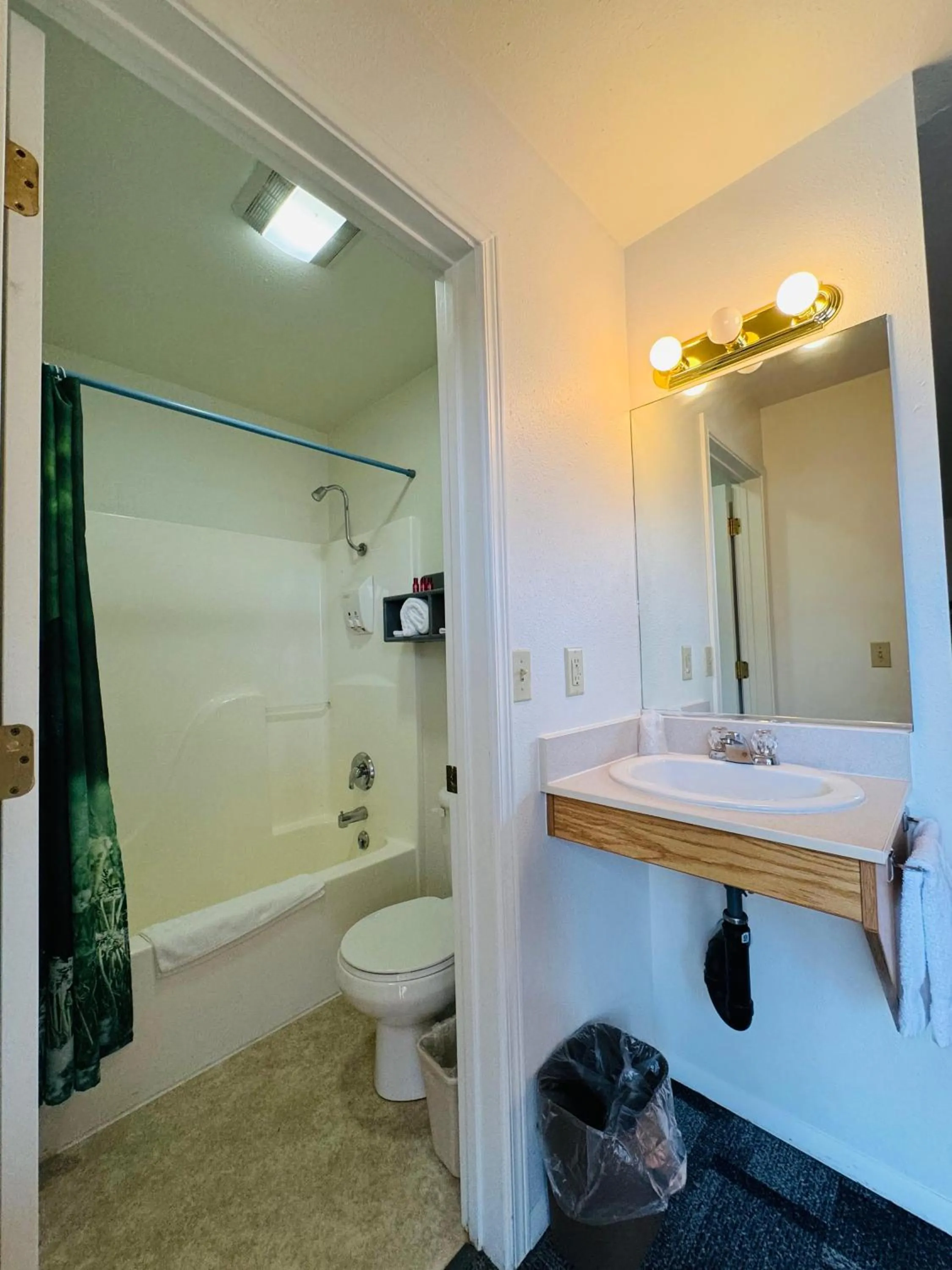 Bathroom in Americas Best Value Inn