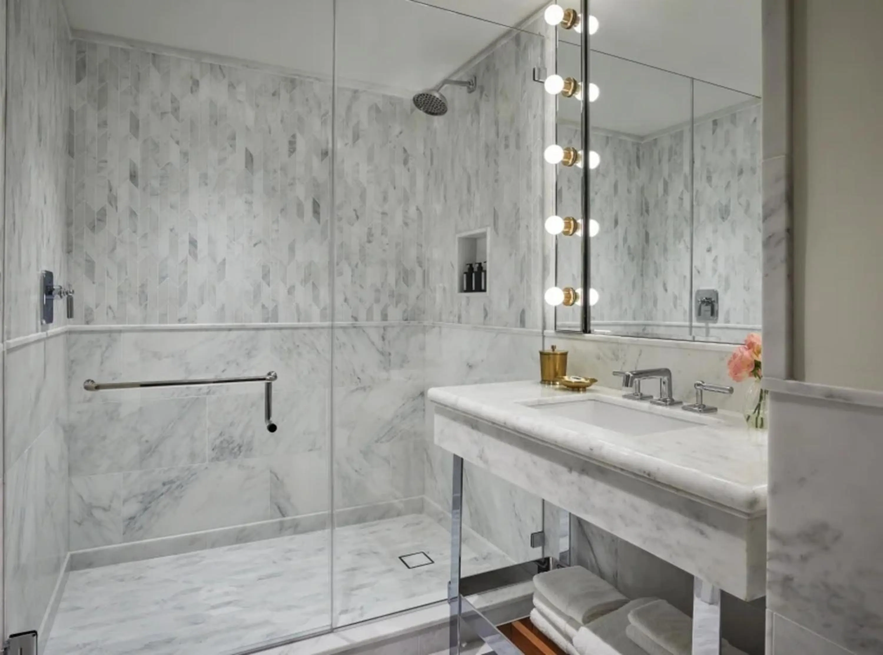 Bathroom in The Sun Rose West Hollywood