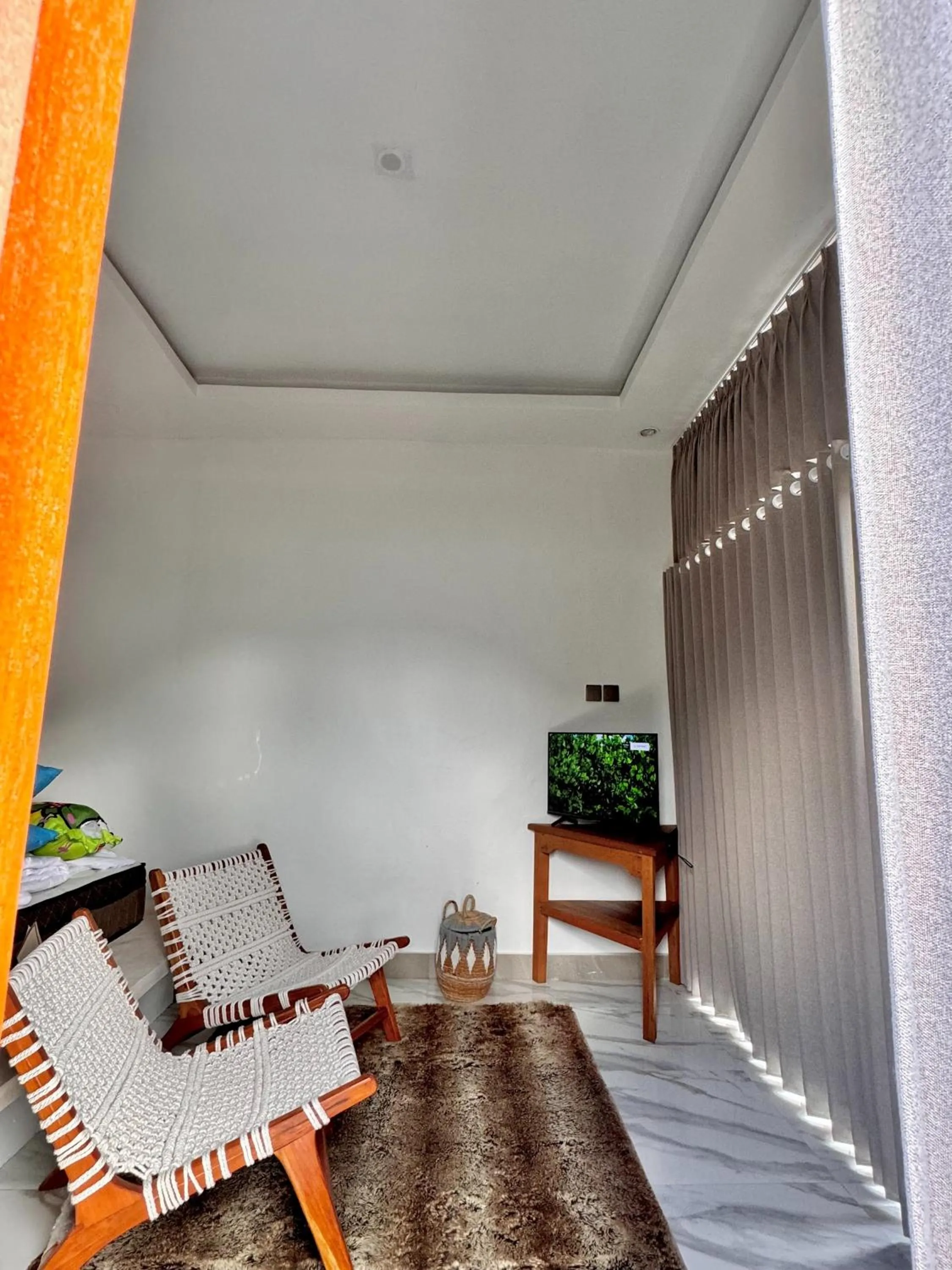 Seating area in Volcano Side Kintamani Bali