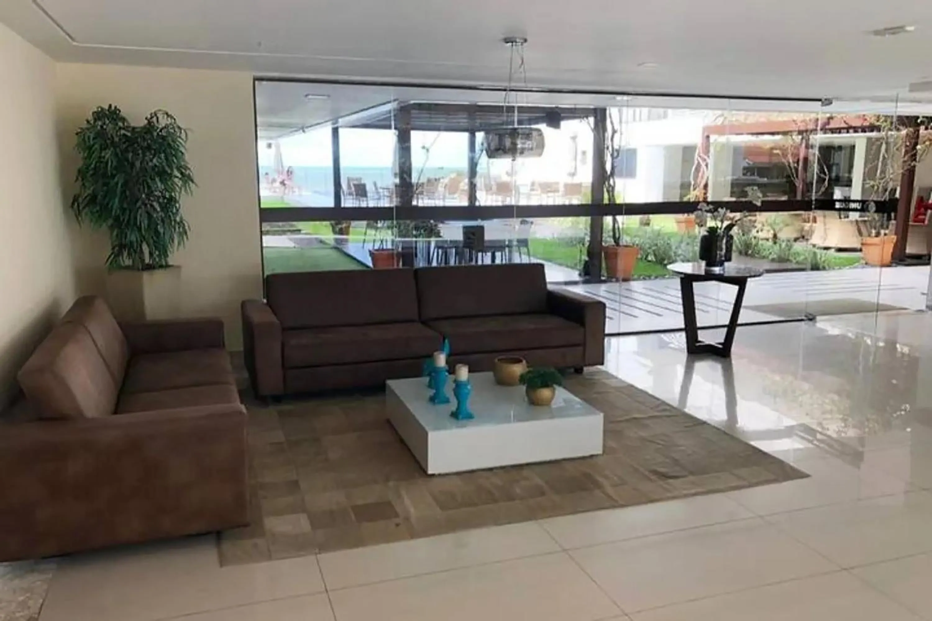 Lobby or reception in Bela Hospedagem - Pé na areia no Unique Beach Bessa