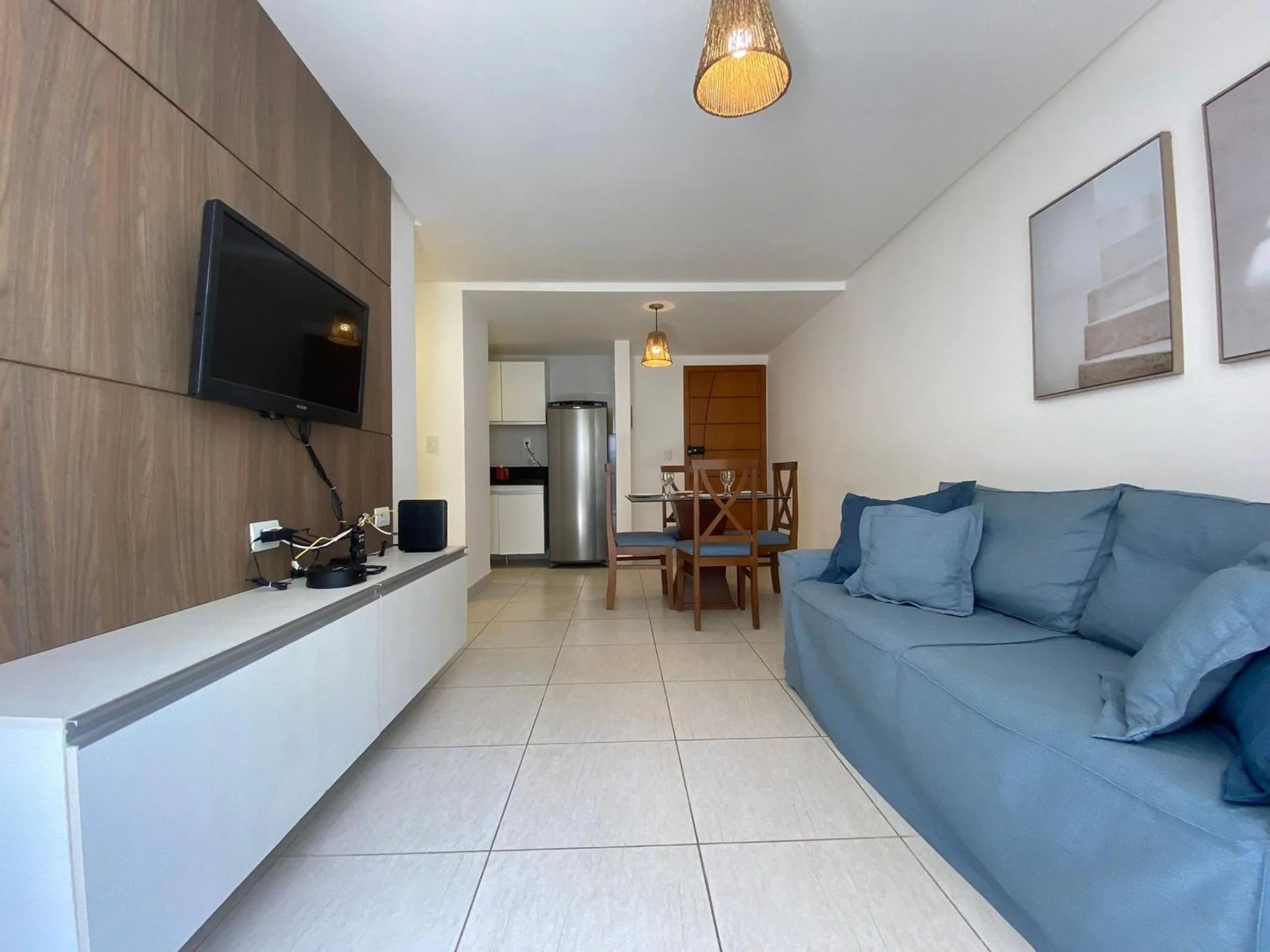Living room in Bela Hospedagem - Pé na areia no Unique Beach Bessa
