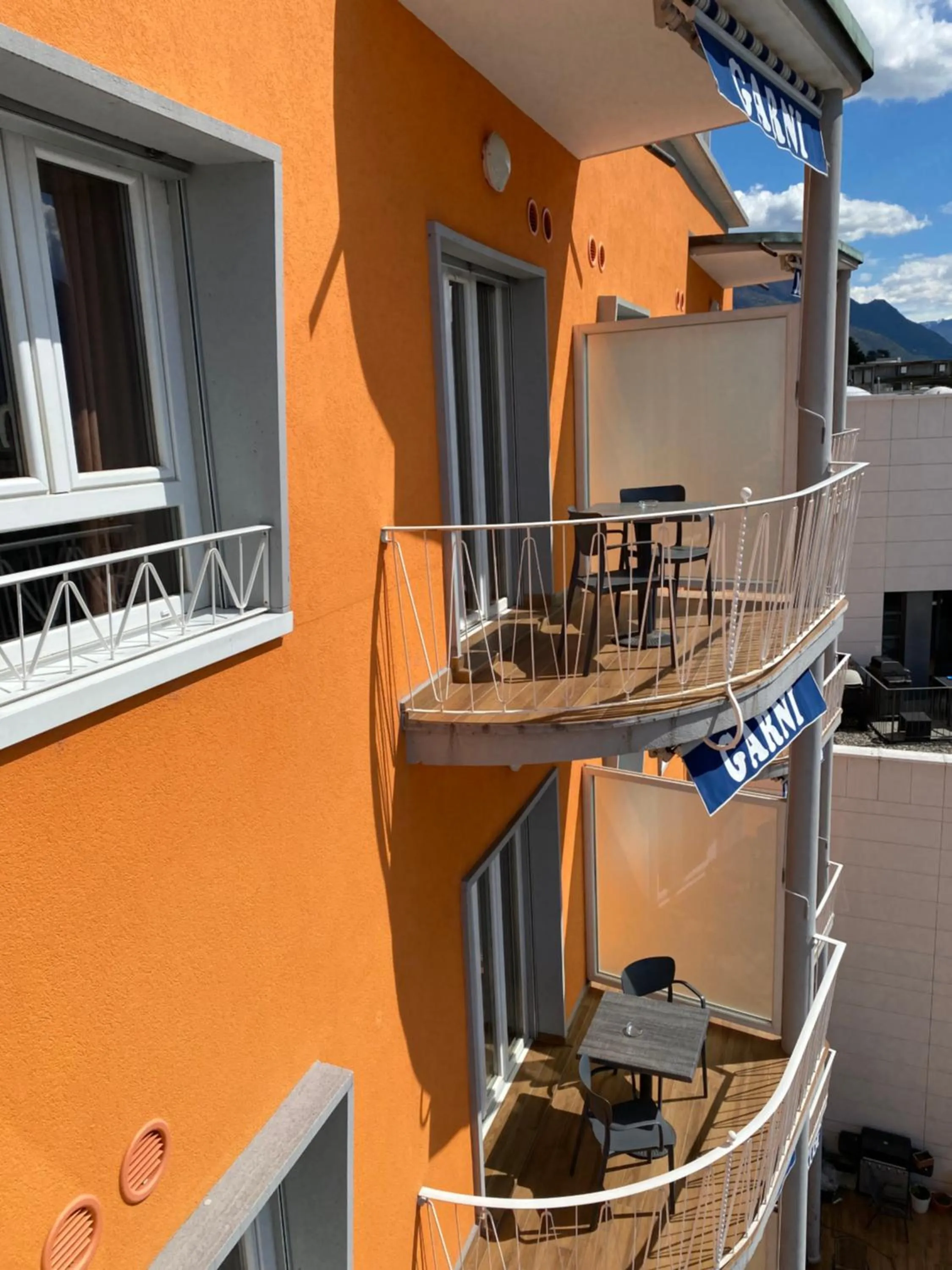 Balcony/Terrace in Hotel Garni Montaldi