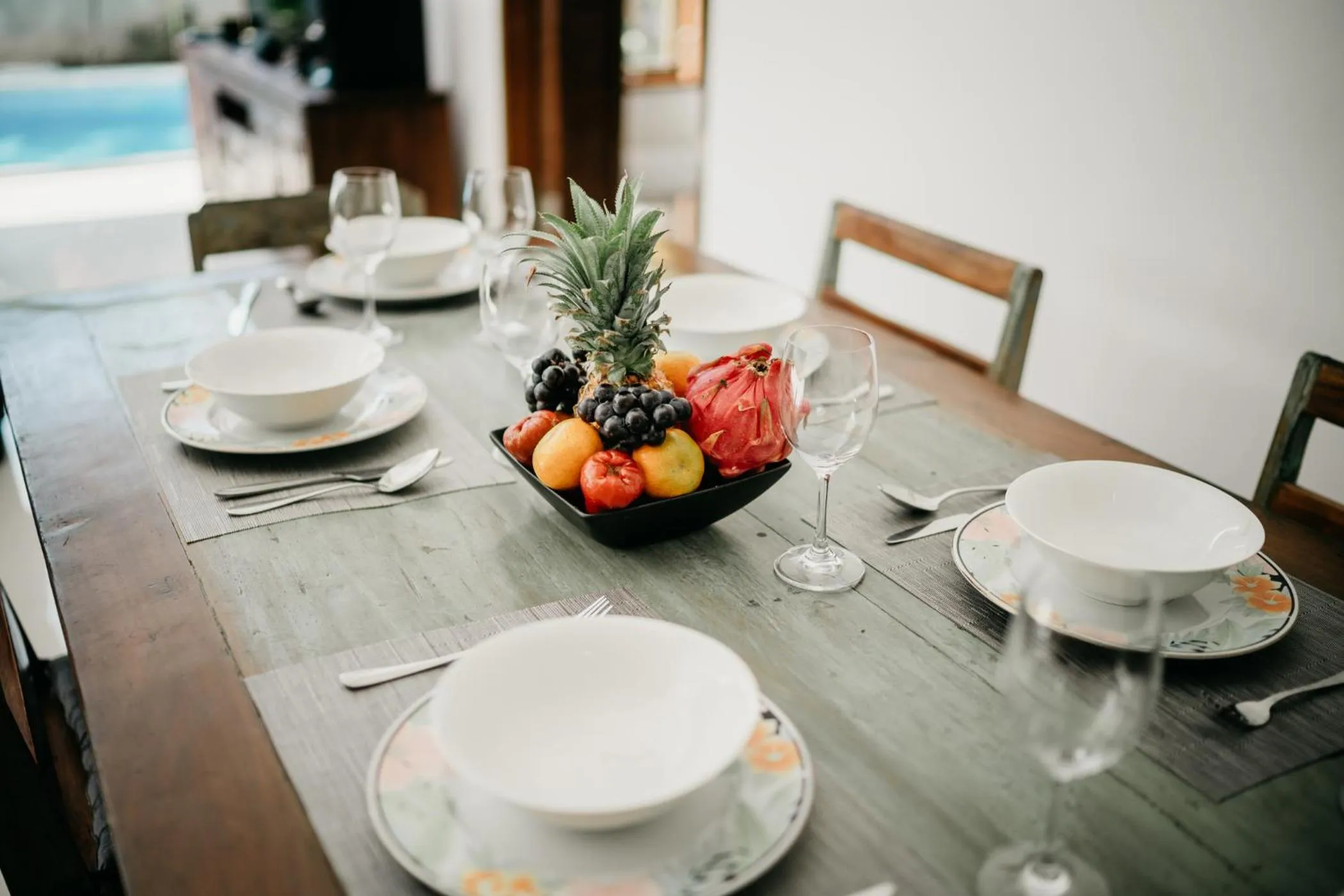 Dining area in Villa Devina - Seminyak