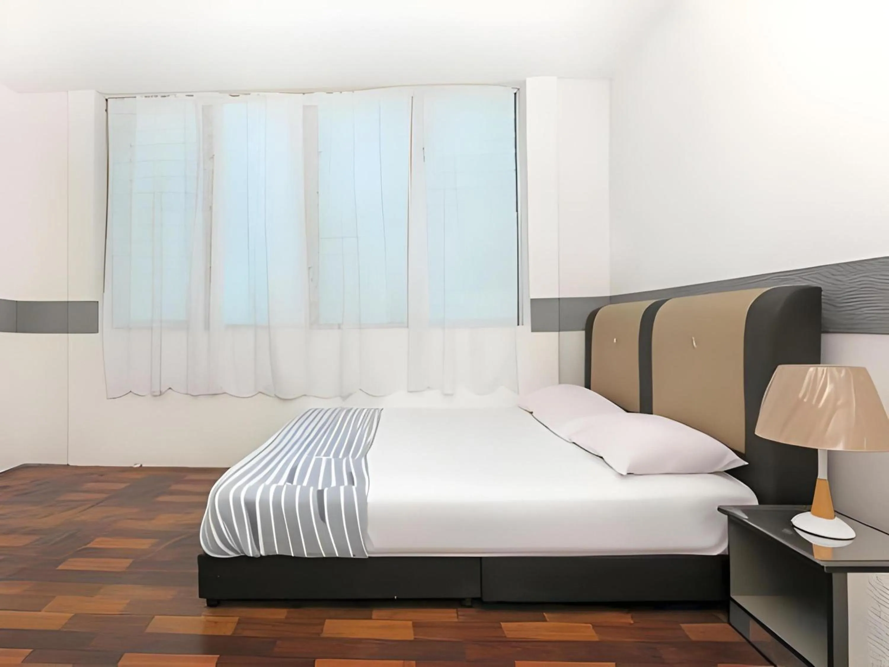 Photo of the whole room in Hotel O Bari Indah Beach Resort