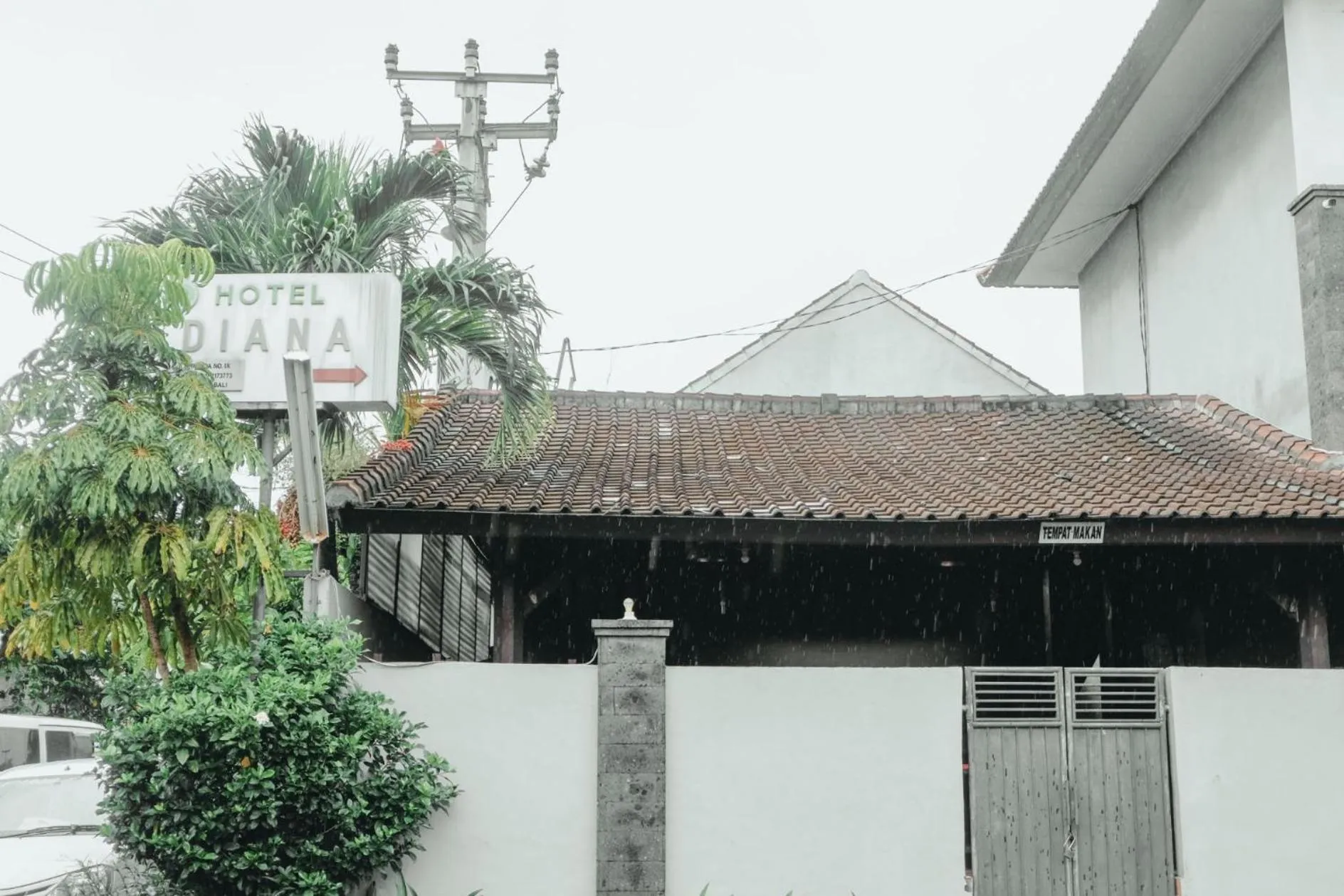 Facade/entrance in Hotel Diana 2