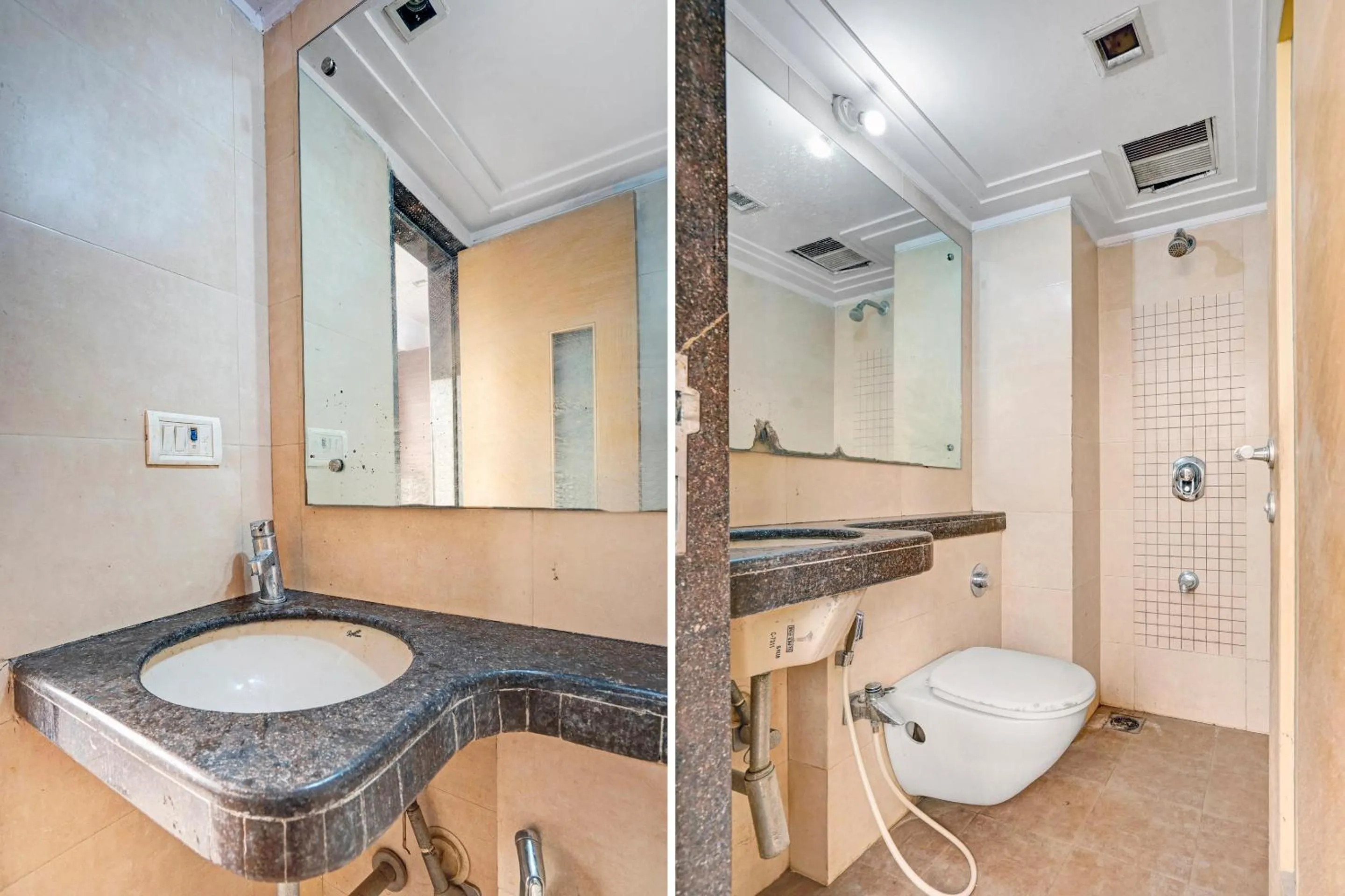 Bathroom in Hotel O Delight Inn Near Andheri Railway Station