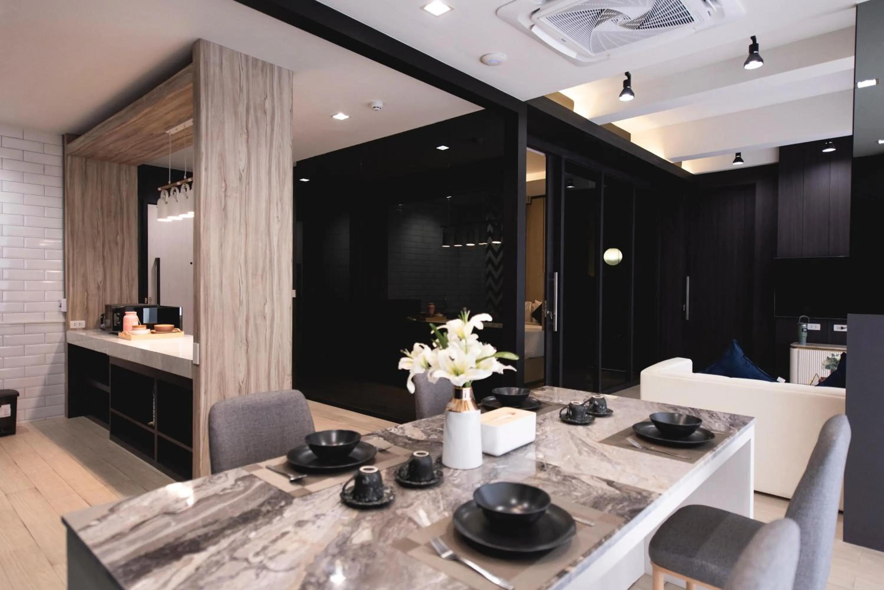 Living room in Qlosest Hotel