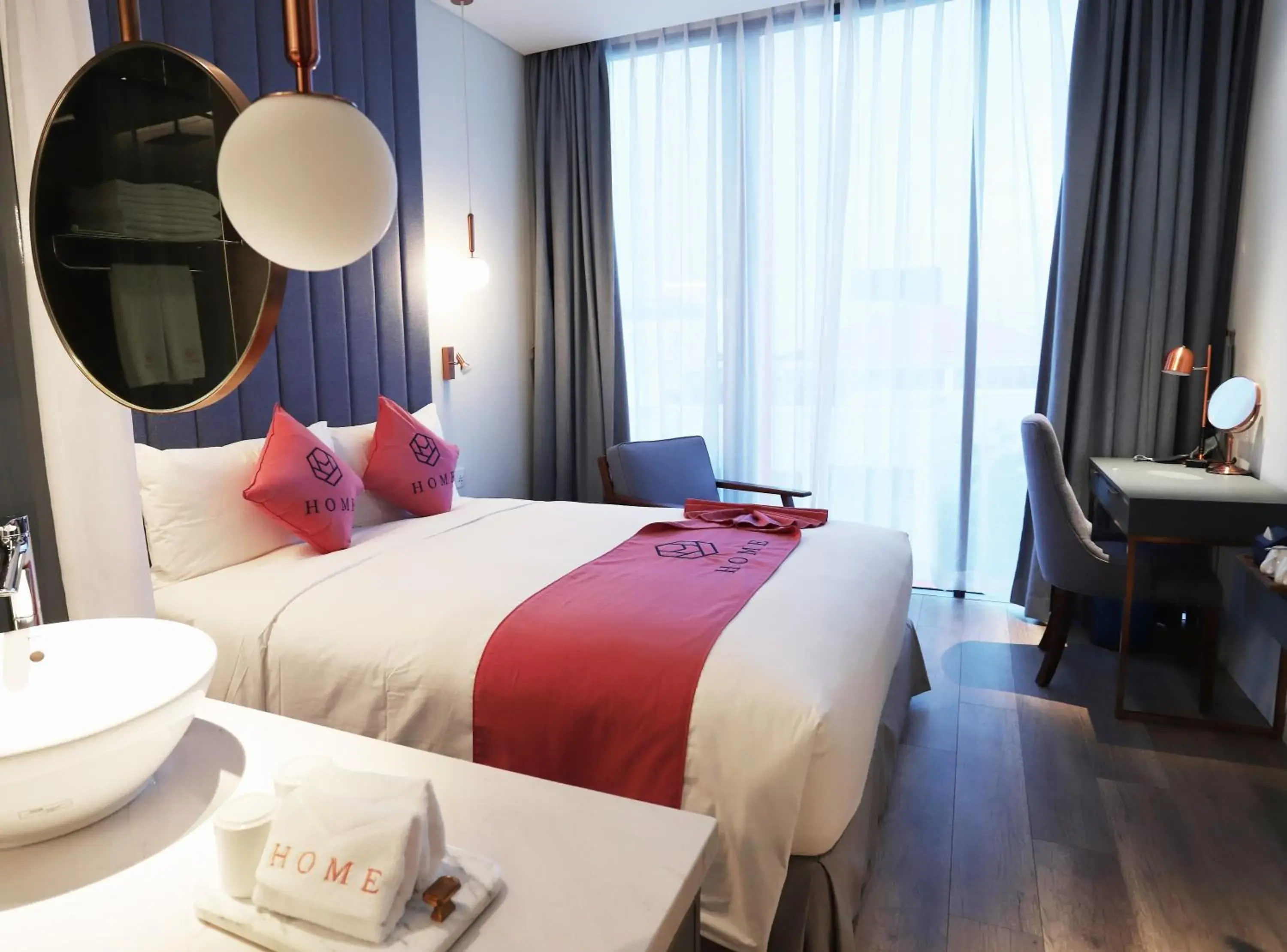 Bed in HOME Hotel Bed in HOME Hotel