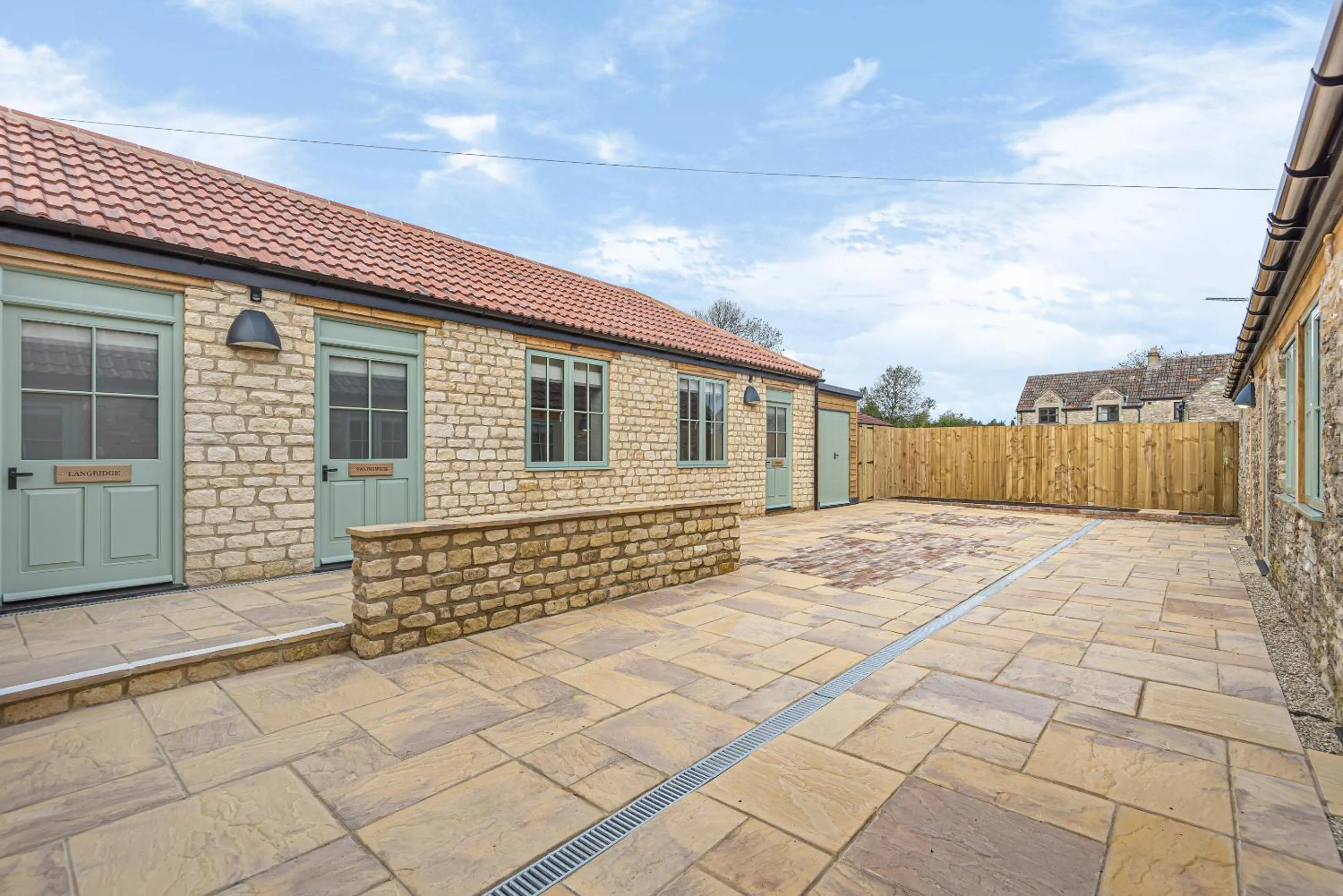 Patio in Charlcombe Inn