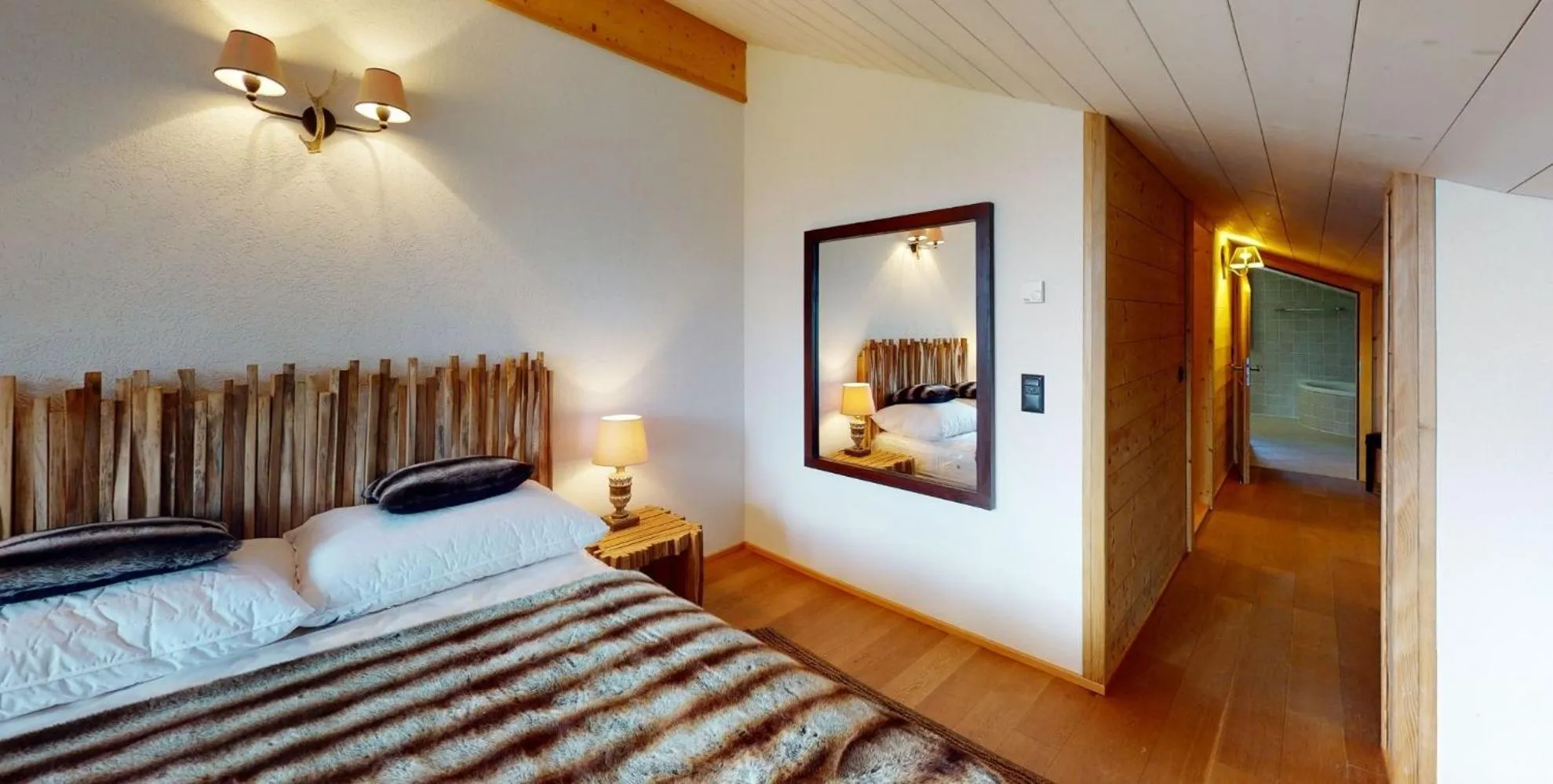 Bedroom in Résidence Cantarella