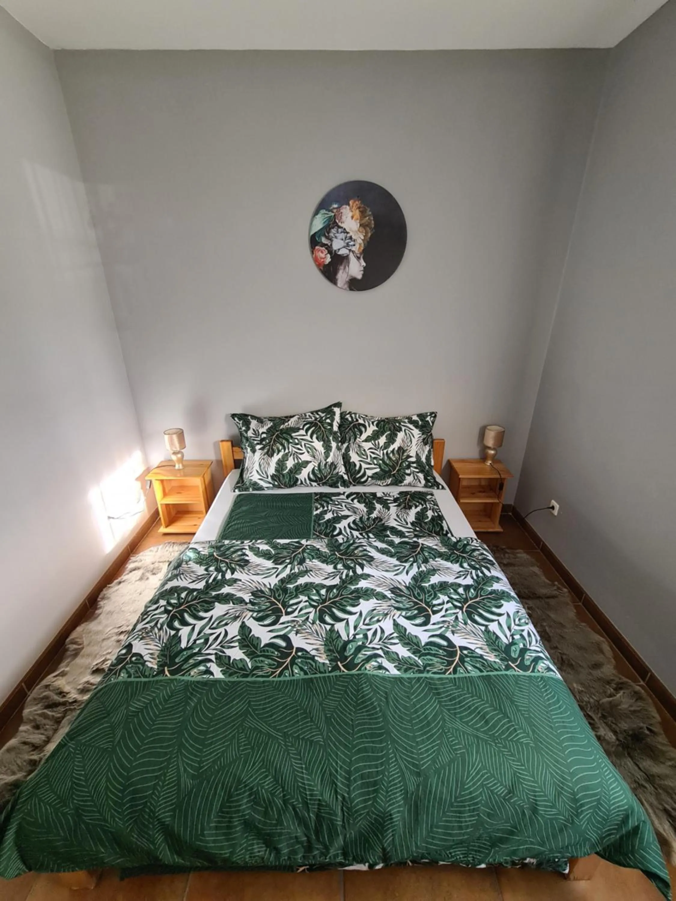 Bed in Amina Apartman