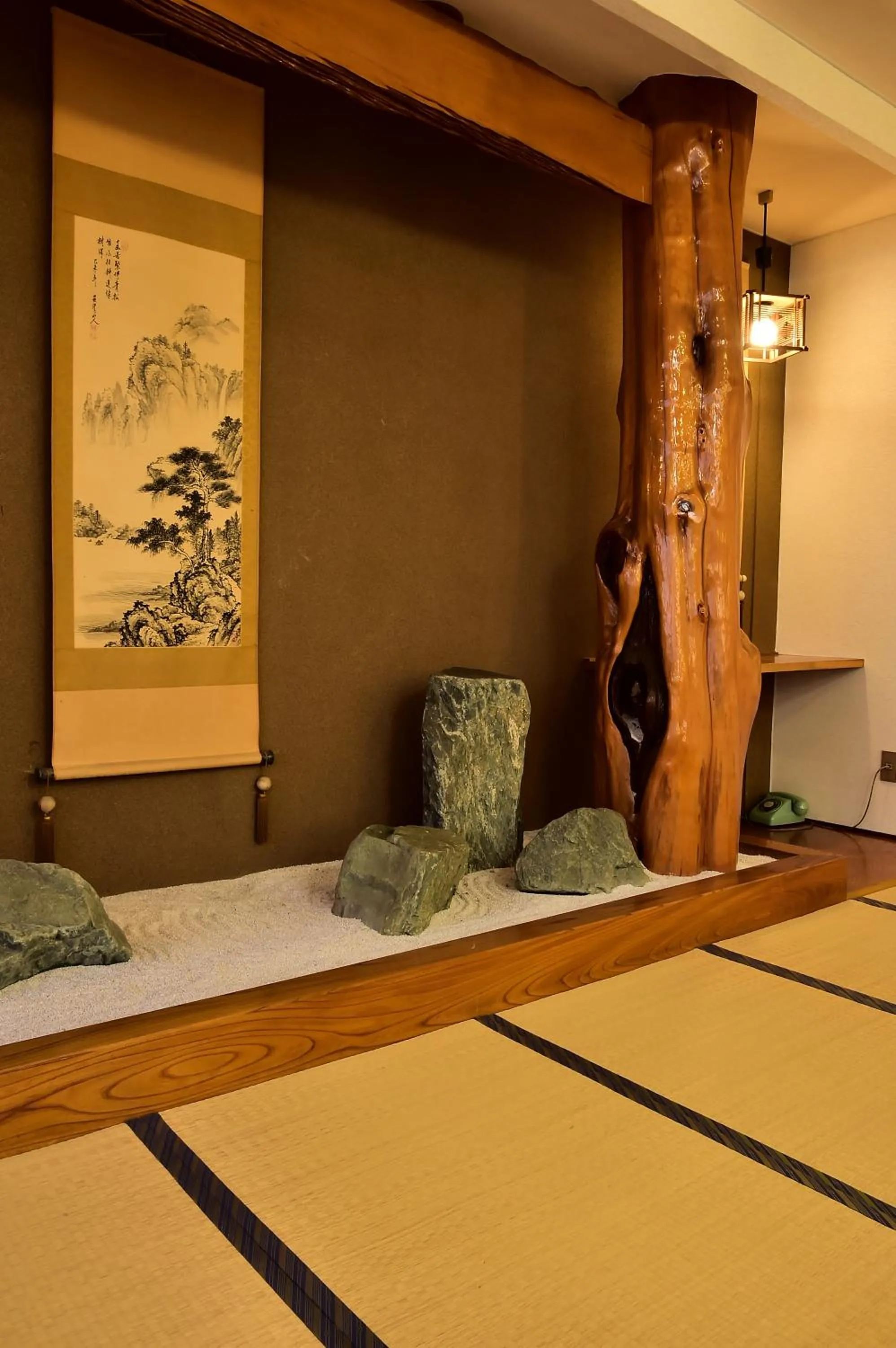 Bed in Takenoya Ryokan (Guest House Takenoya)