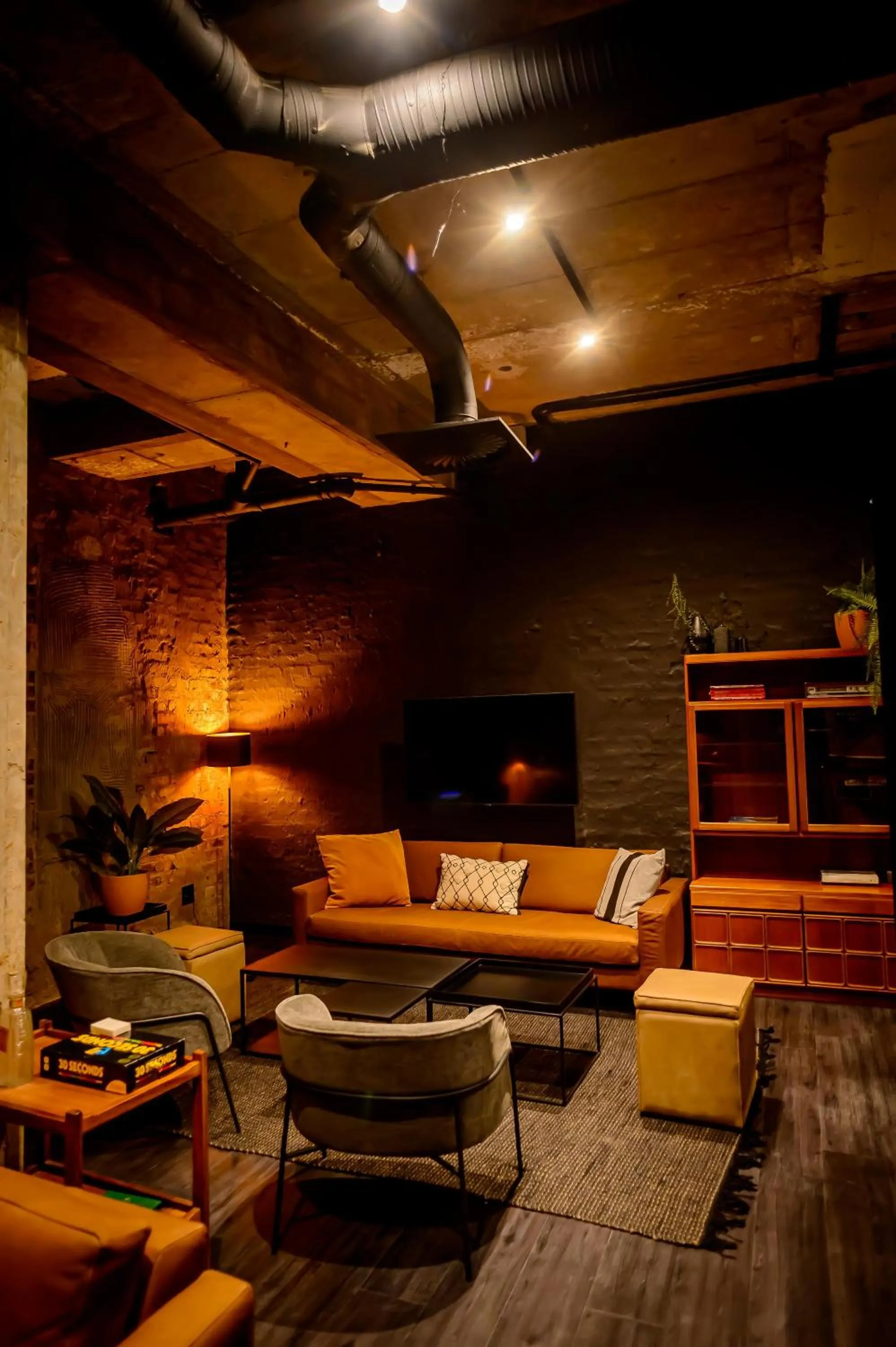 Communal lounge/ TV room in Blackbrick Sandton One