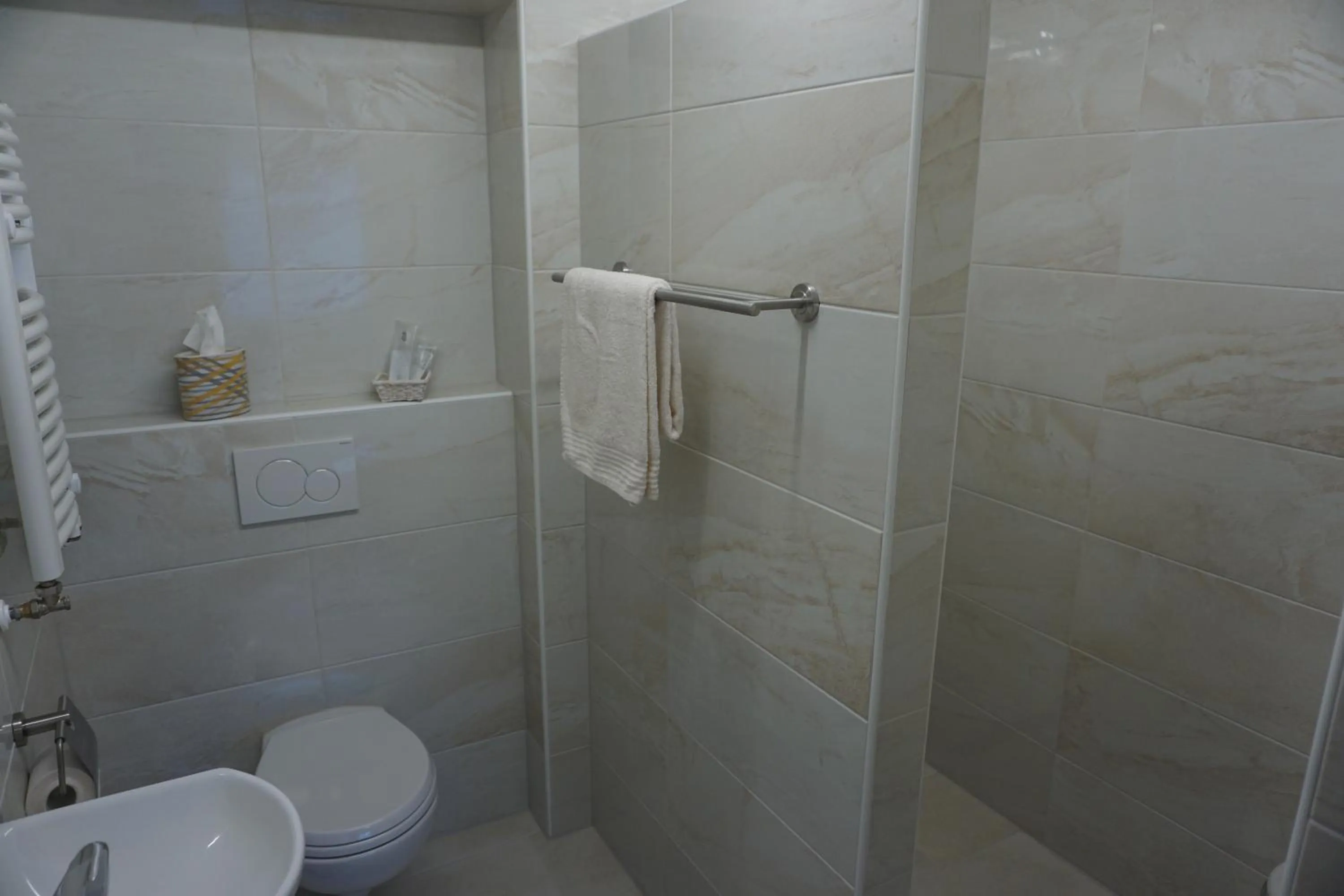 Bathroom in Landgasthof “Zur Alten Mühle“