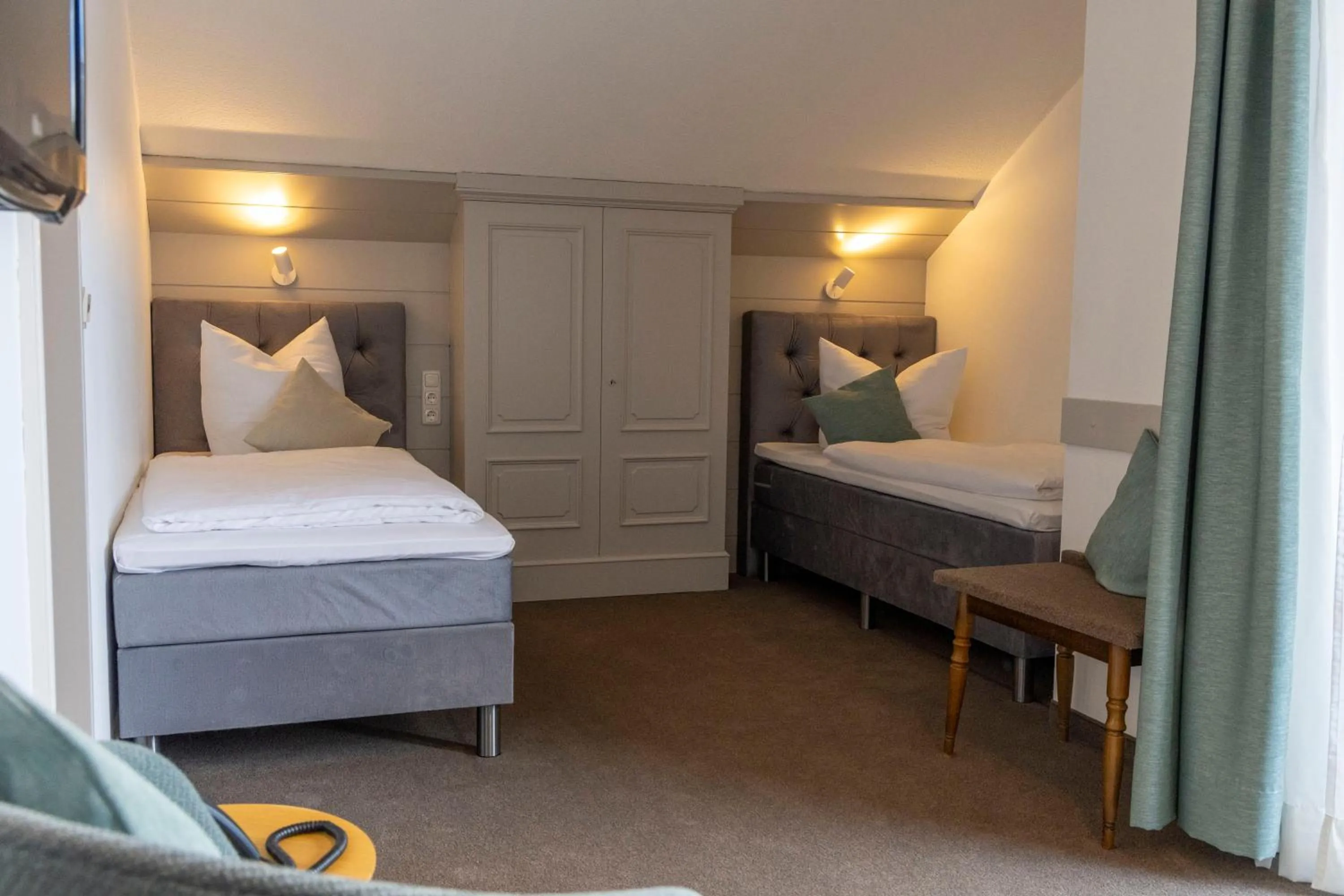 Bed in Hotel Lindenhof Hubmersberg