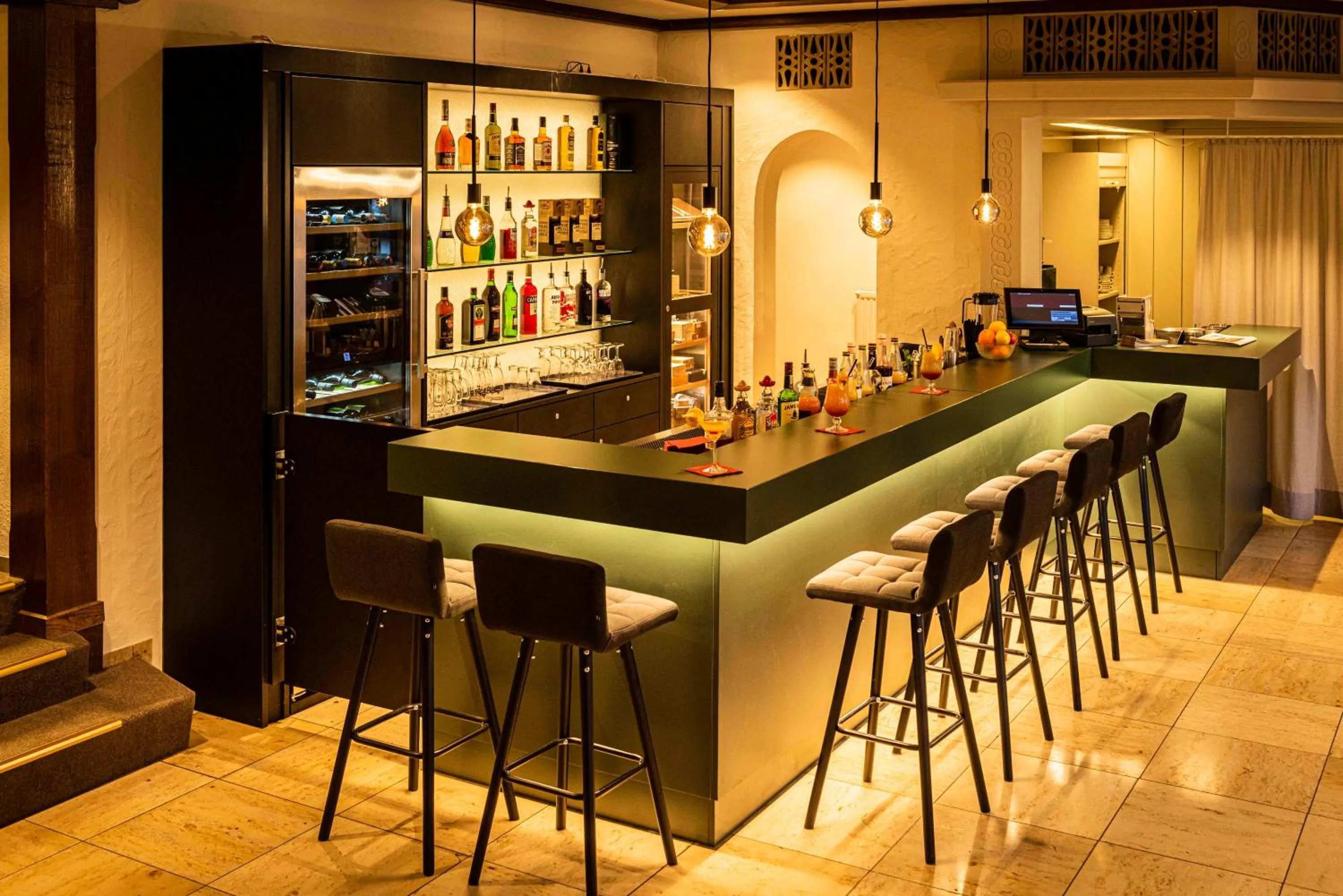 Lounge or bar in Hotel Lindenhof Hubmersberg