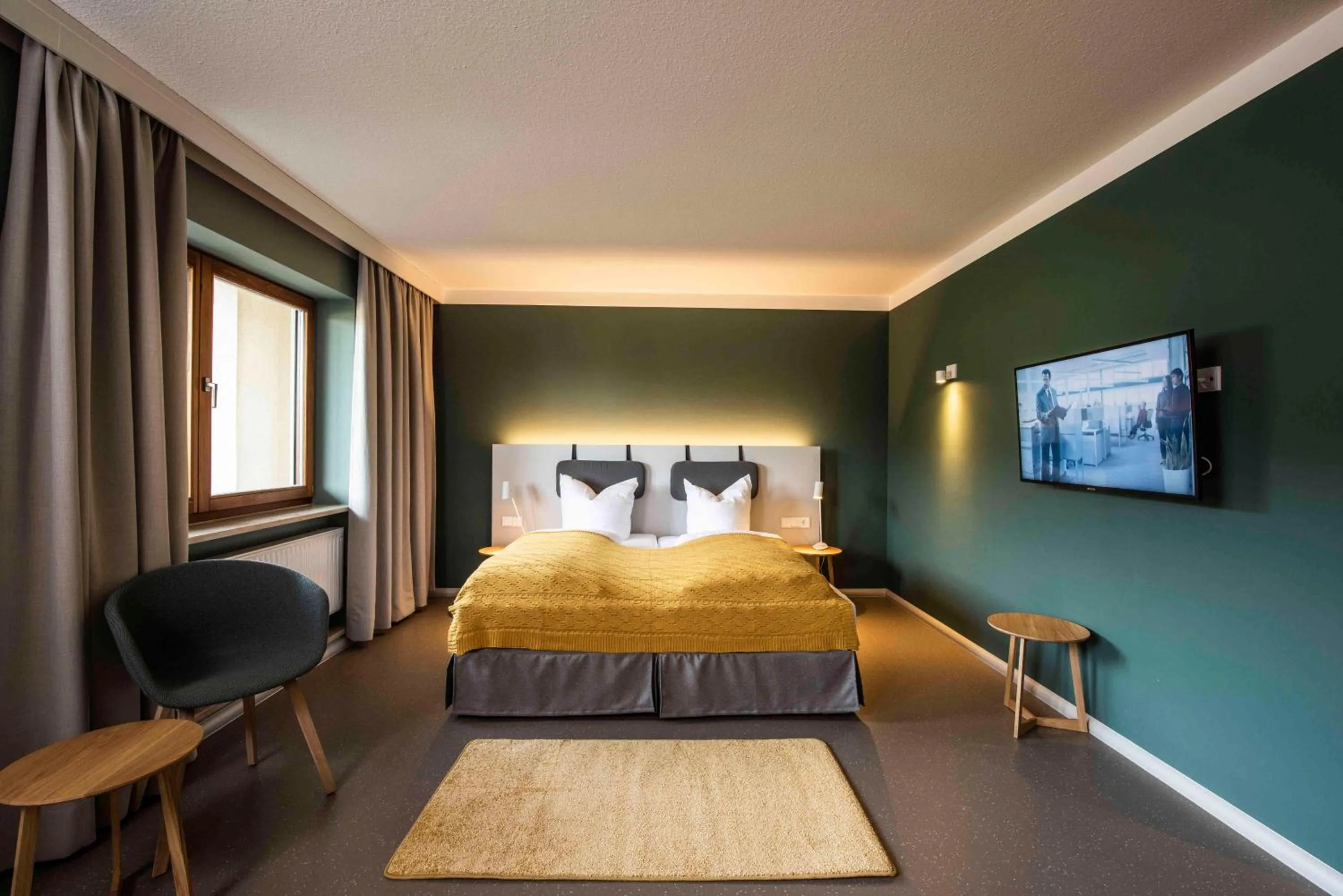 Bed in Hotel Lindenhof Hubmersberg