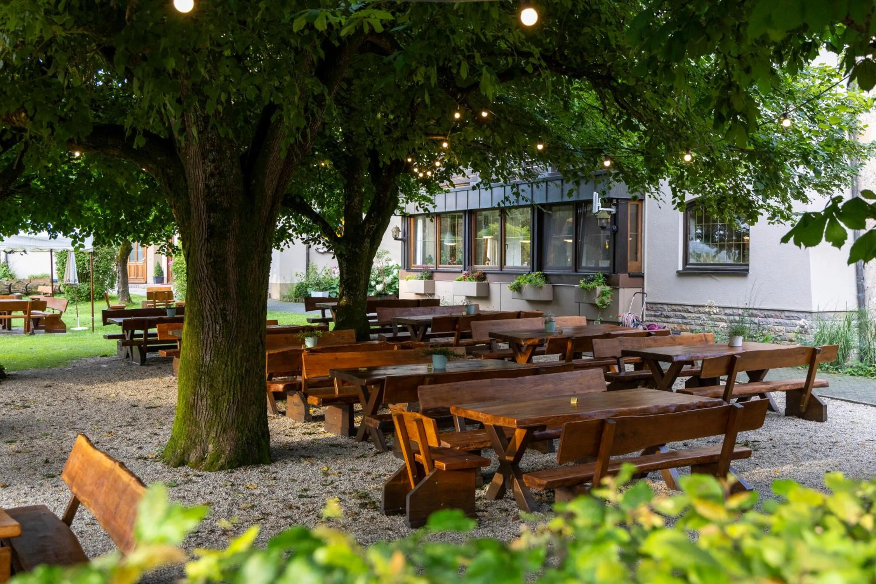 Restaurant/places to eat in Hotel Lindenhof Hubmersberg