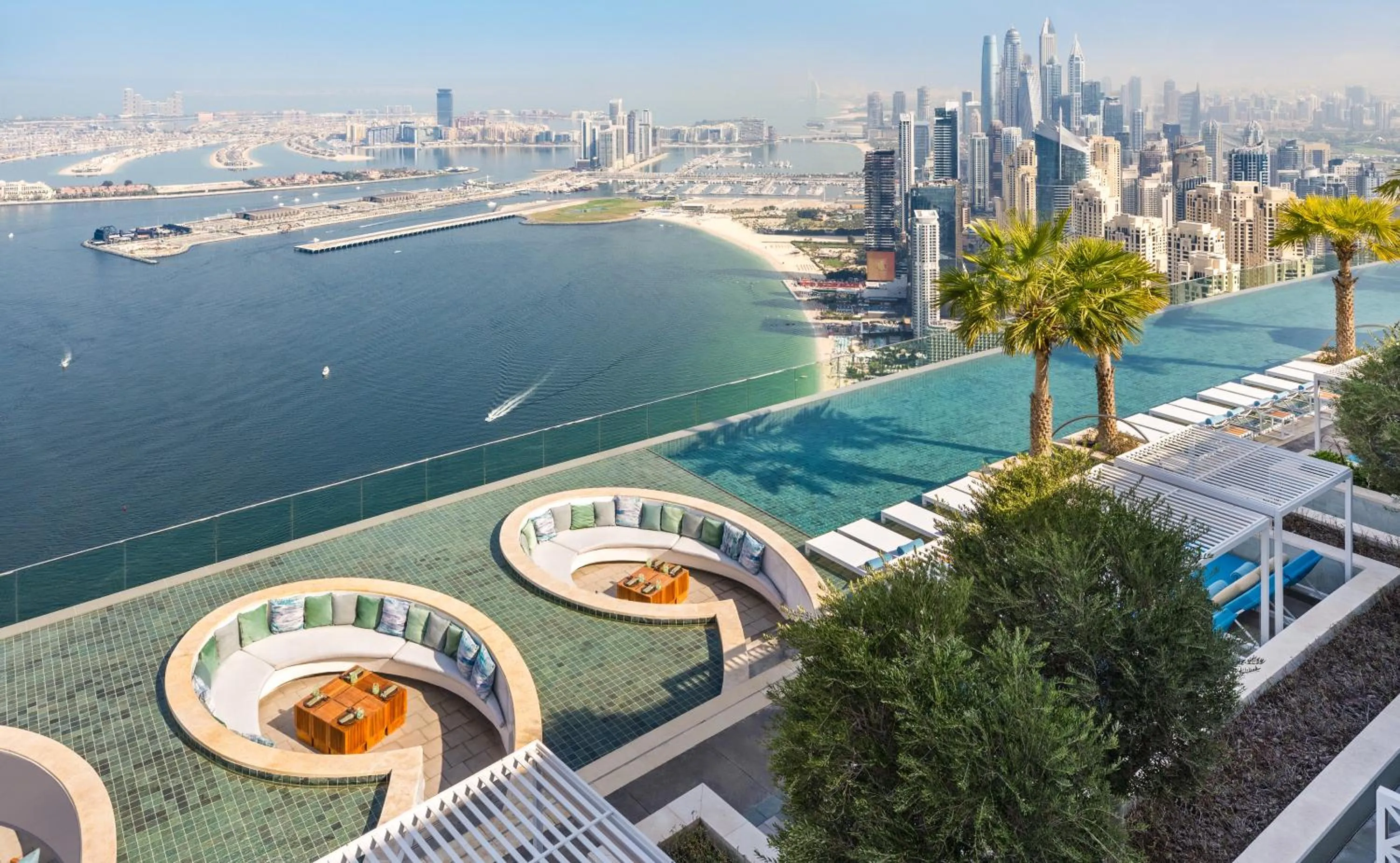 Pool view in Address Beach Resort