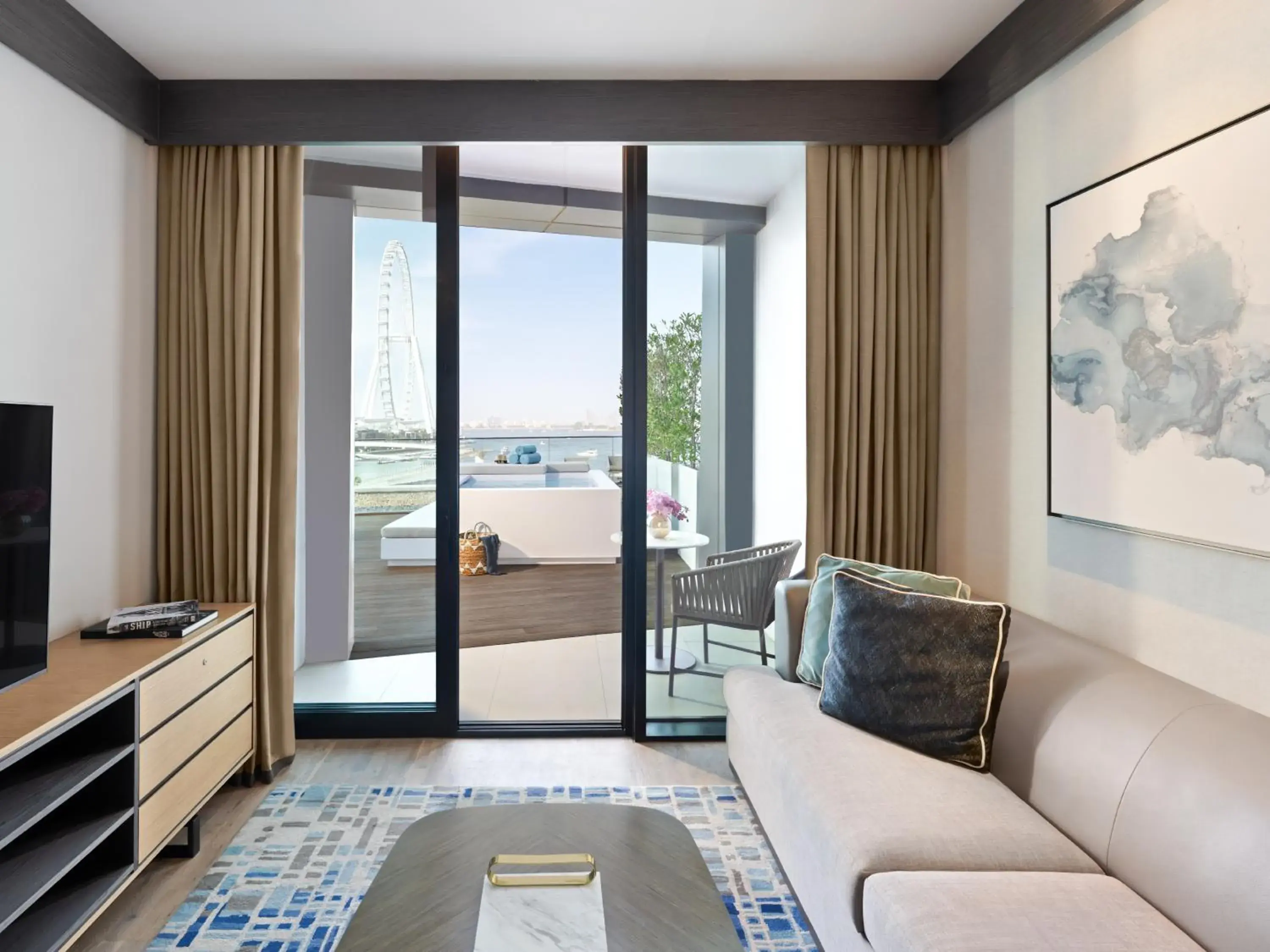 Living room in Address Beach Resort Living room in Address Beach Resort