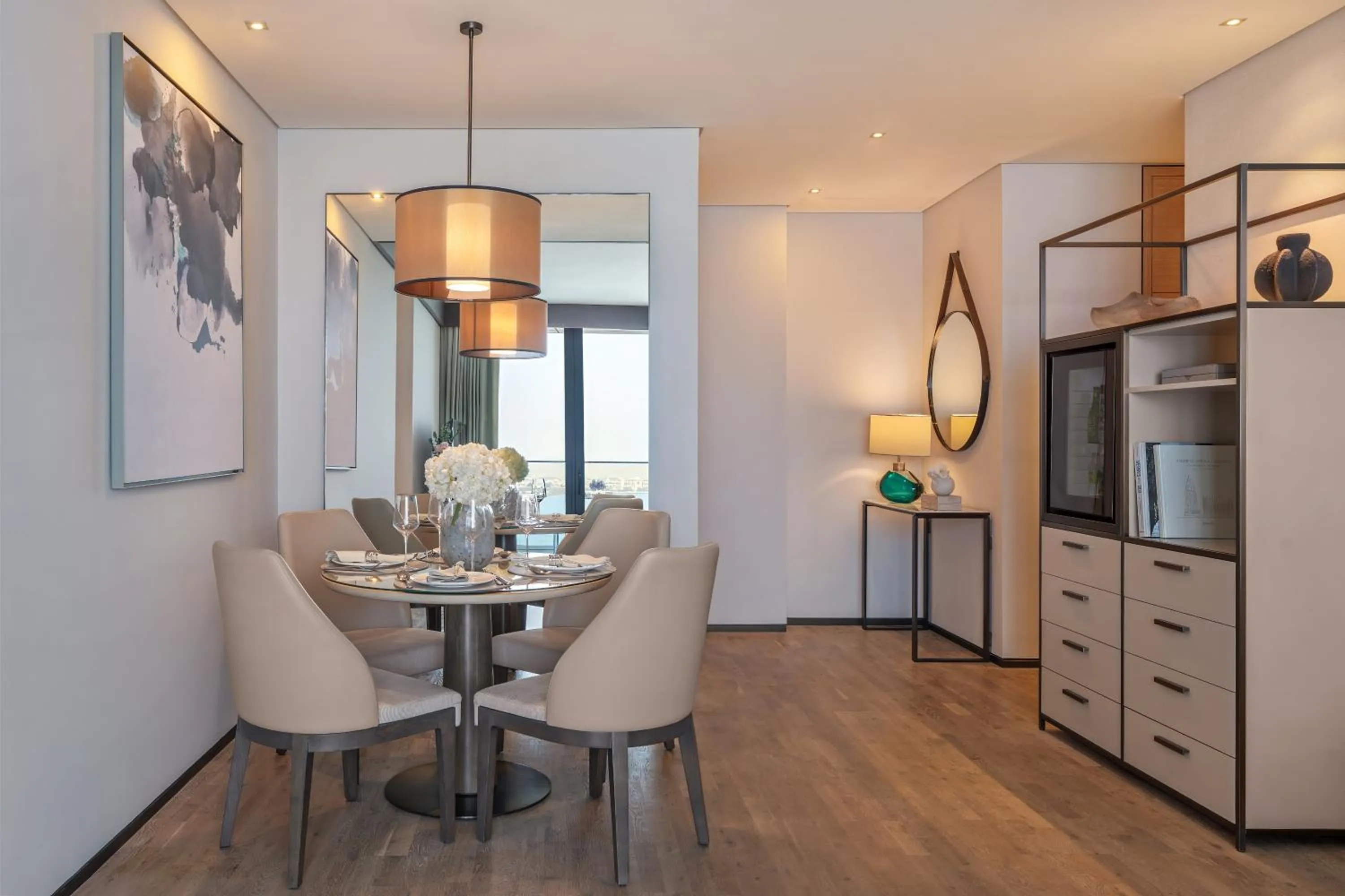 Dining area in Address Beach Resort