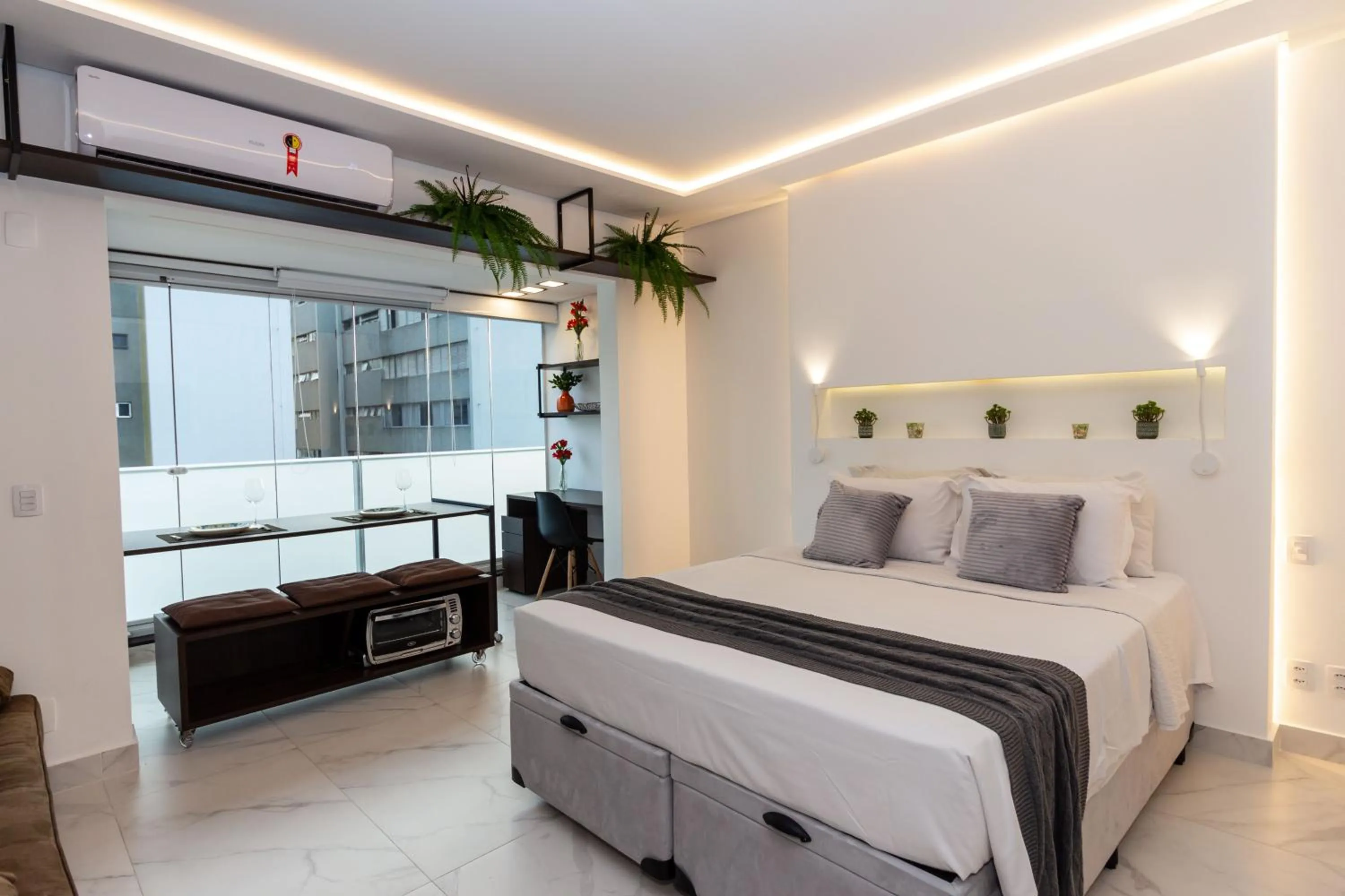 Photo of the whole room, Bed in 360 Perdizes